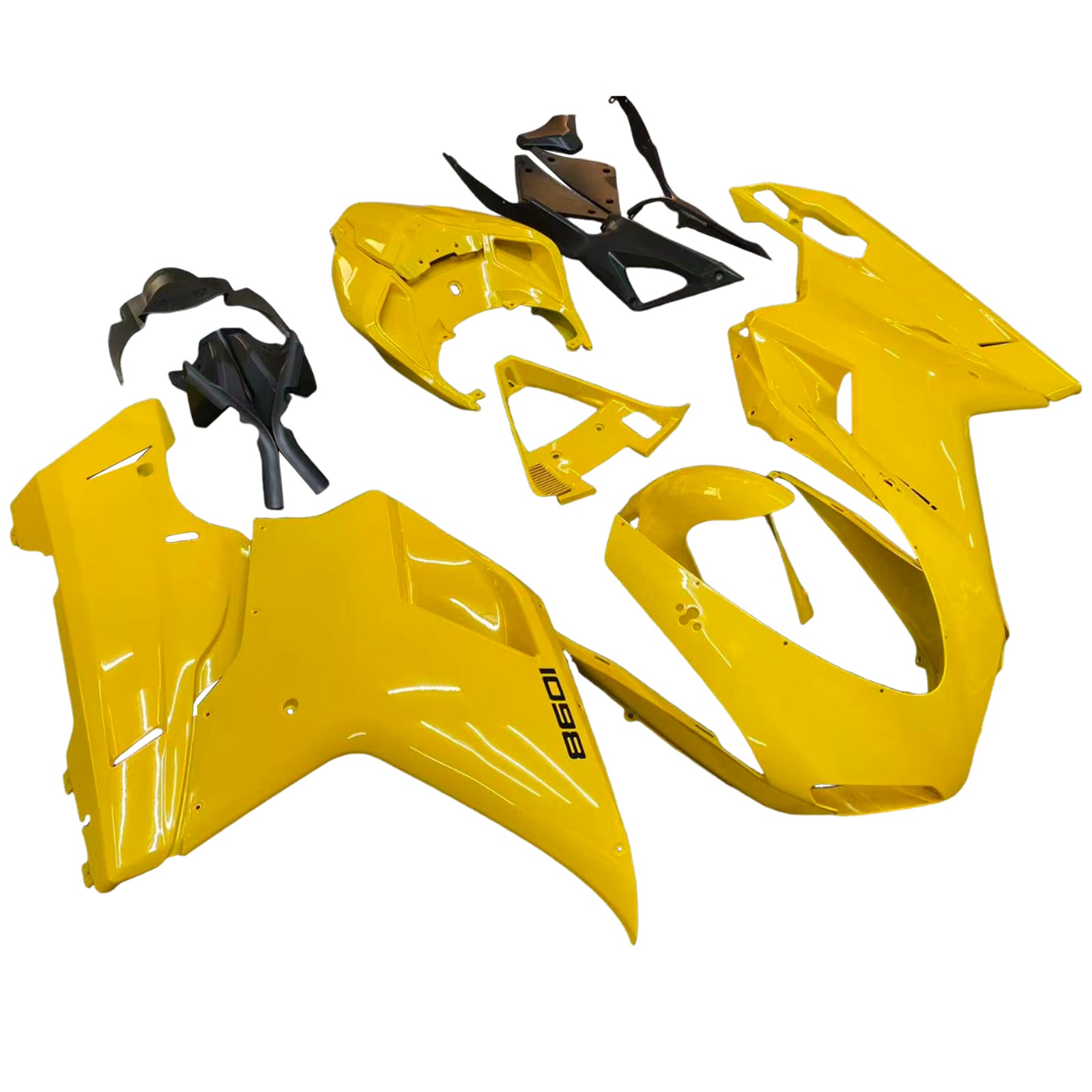 Fairings 2007-2012 Ducati 1098 1198 848 Yellow Gold 1098 Generic