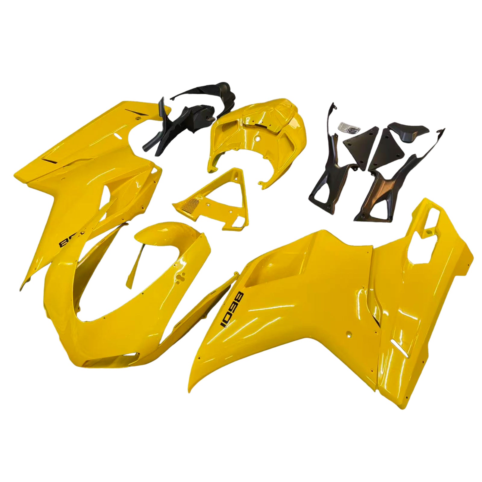 Fairings 2007-2012 Ducati 1098 1198 848 Yellow Gold 1098 Generic