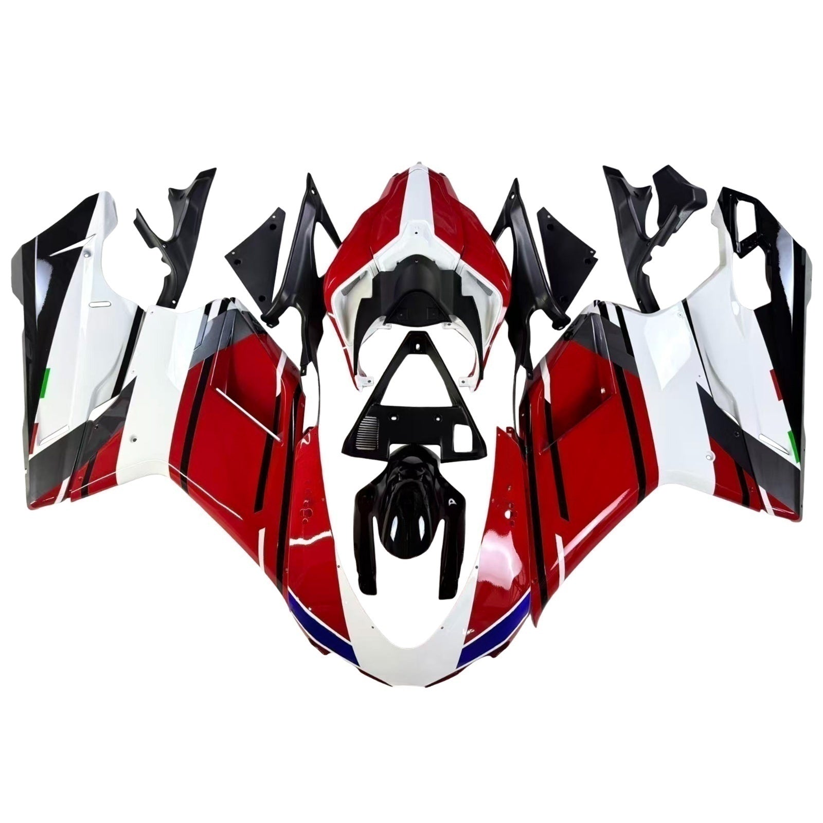 Fairing Kit Bodywork ABS fit For Ducati 1098 1198 848 2007-2011 Generic