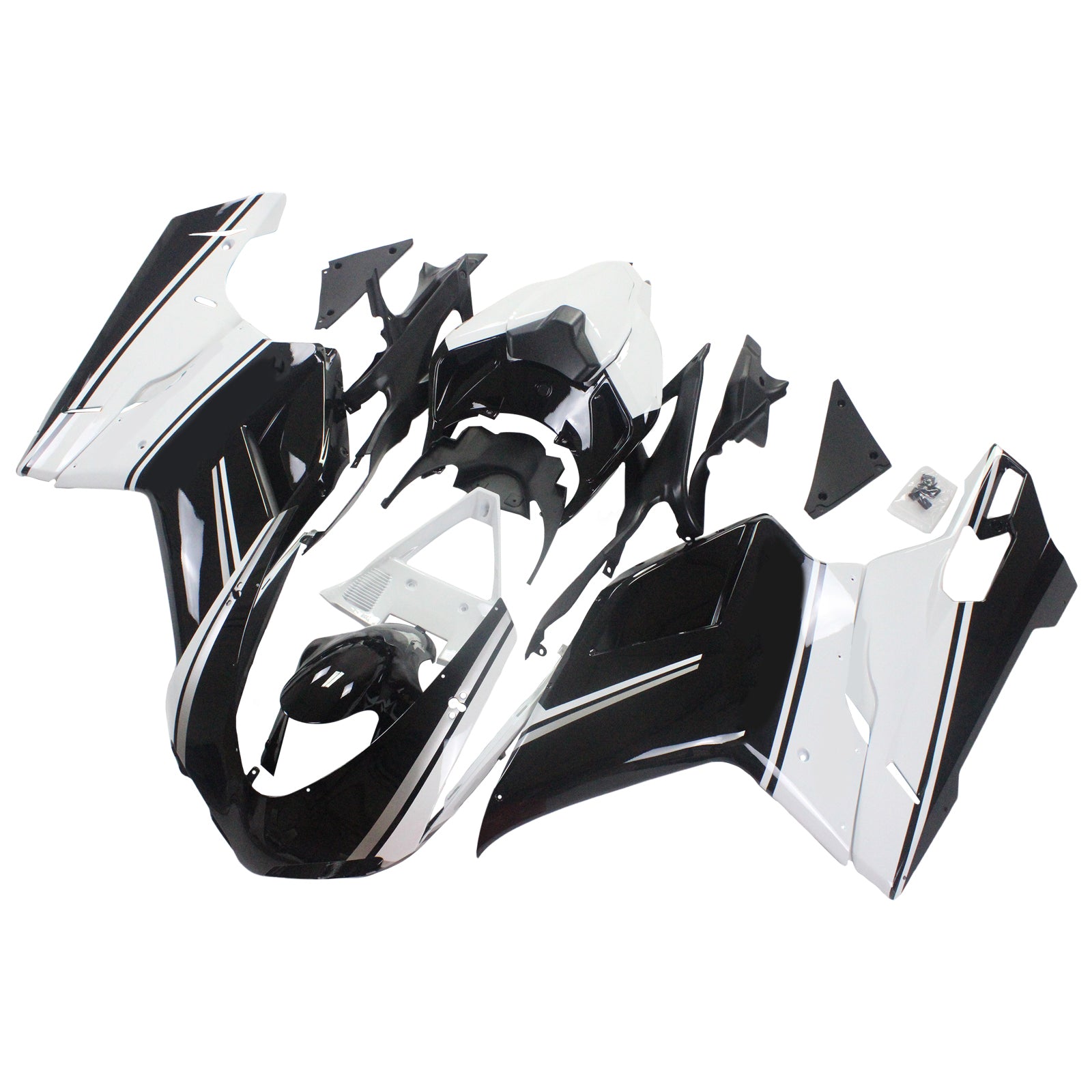 Ducati 1098 1198 848 2007-2011 Fairing Kit Bodywork ABS