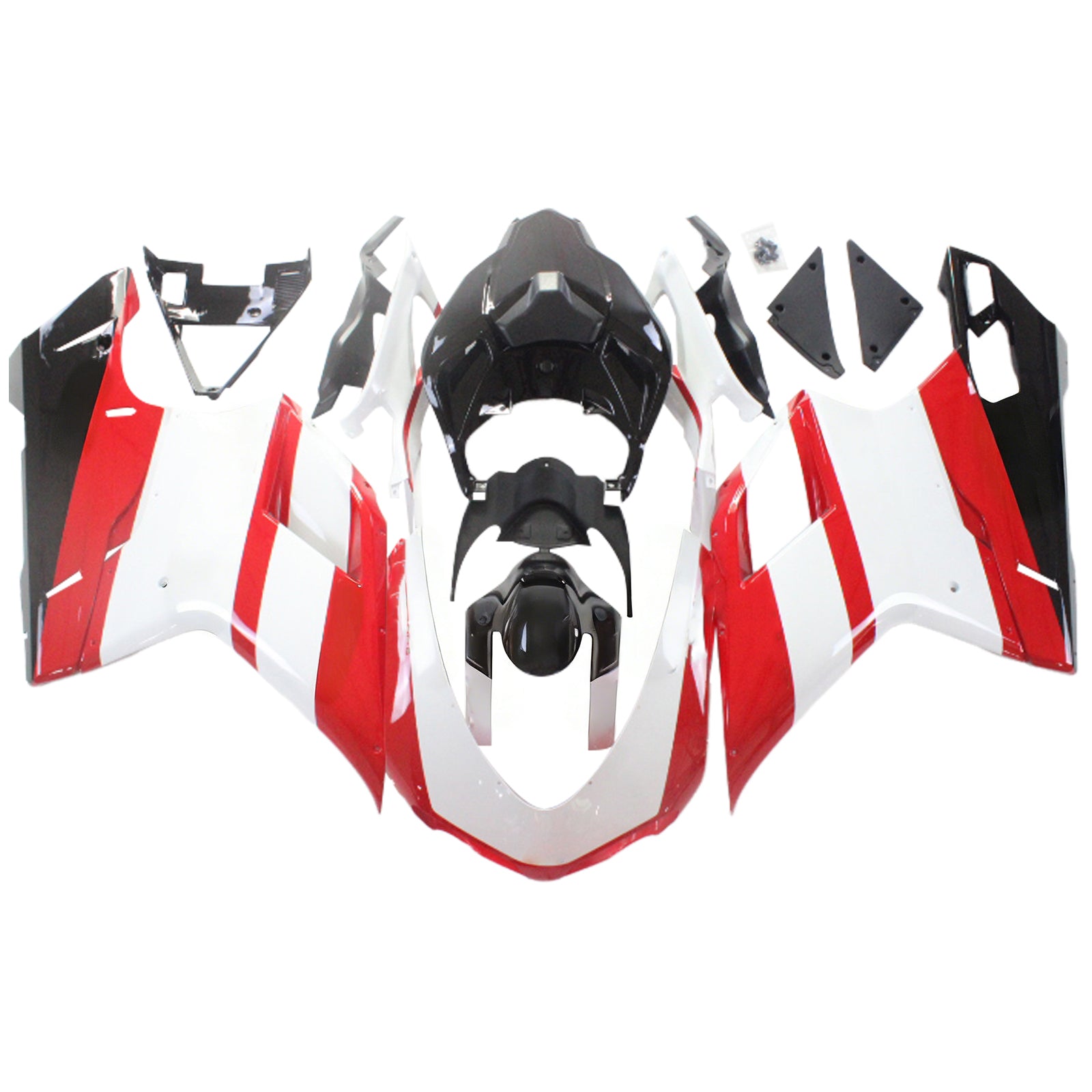 Fairing Kit Bodywork ABS fit For Ducati 1098 1198 848 2007-2011