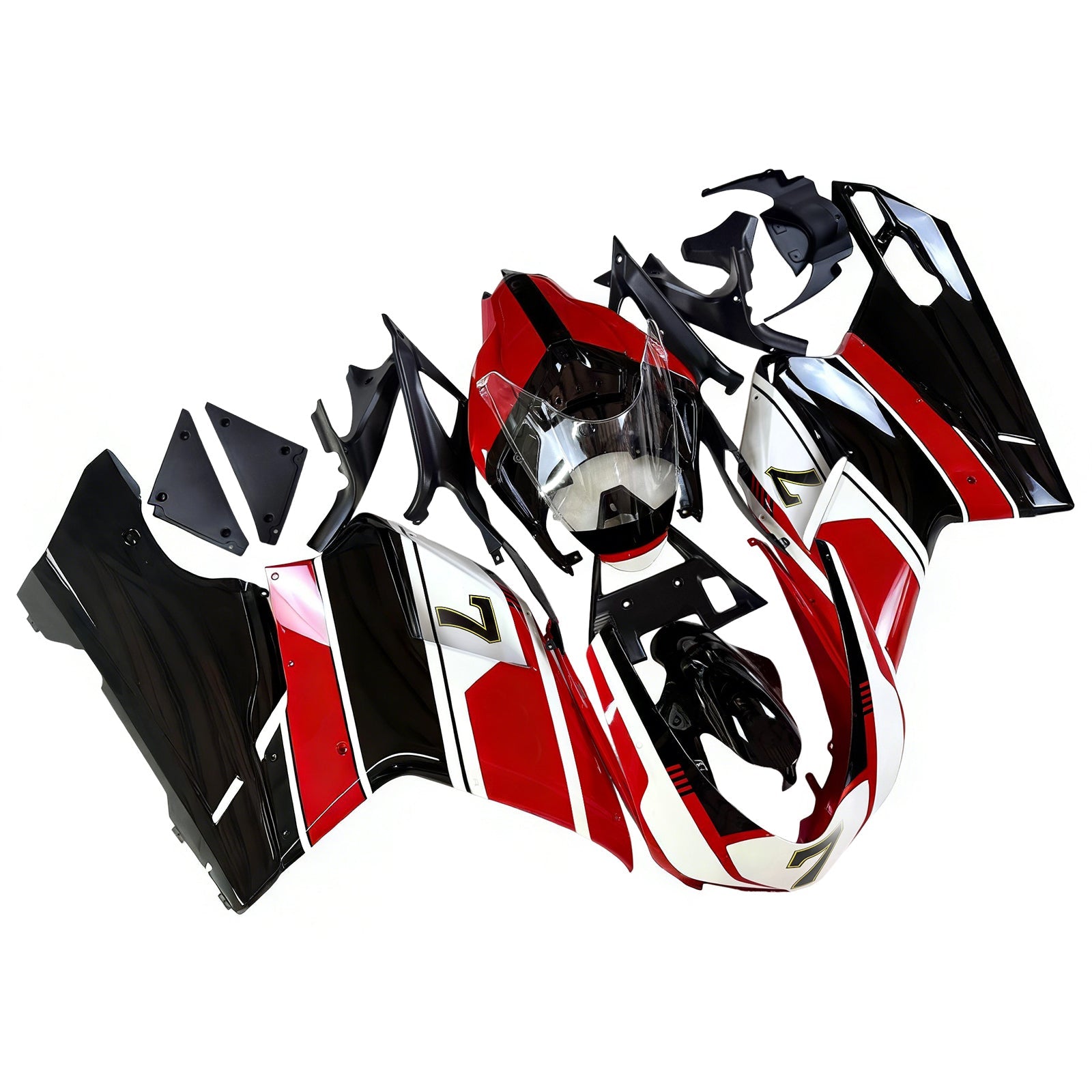 Ducati 1098 1198 848 2007-2011 Fairing Kit Bodywork ABS