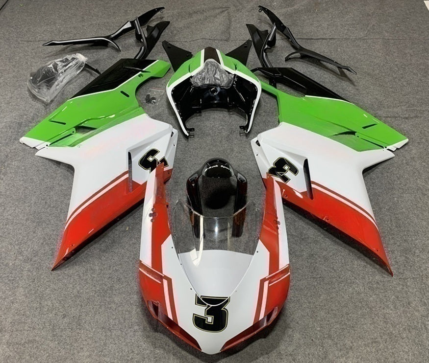 Ducati 1098 1198 848 2007-2011 Fairing Kit Bodywork ABS
