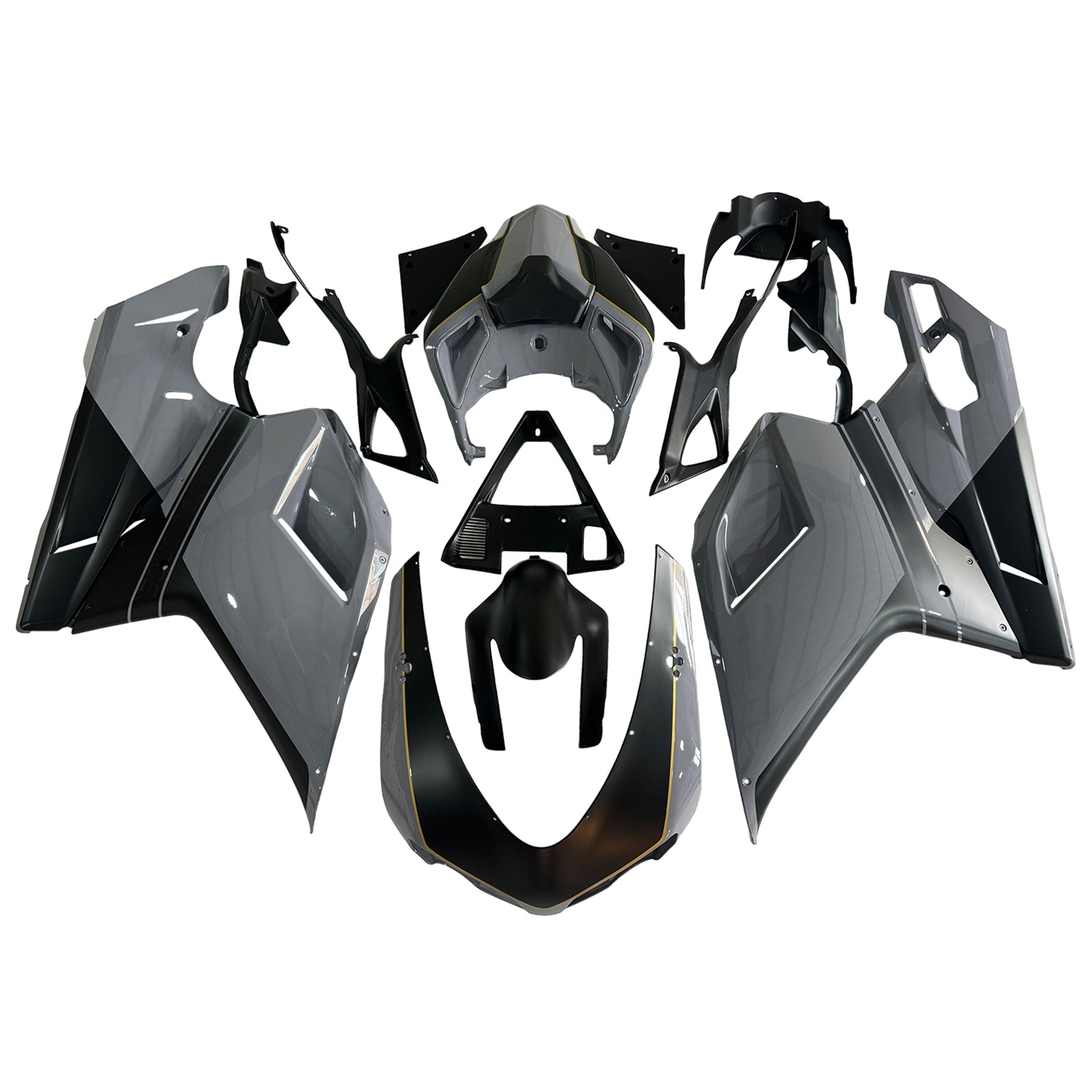 Fairing Kit Bodywork ABS fit For Ducati 1098 1198 848 2007-2011