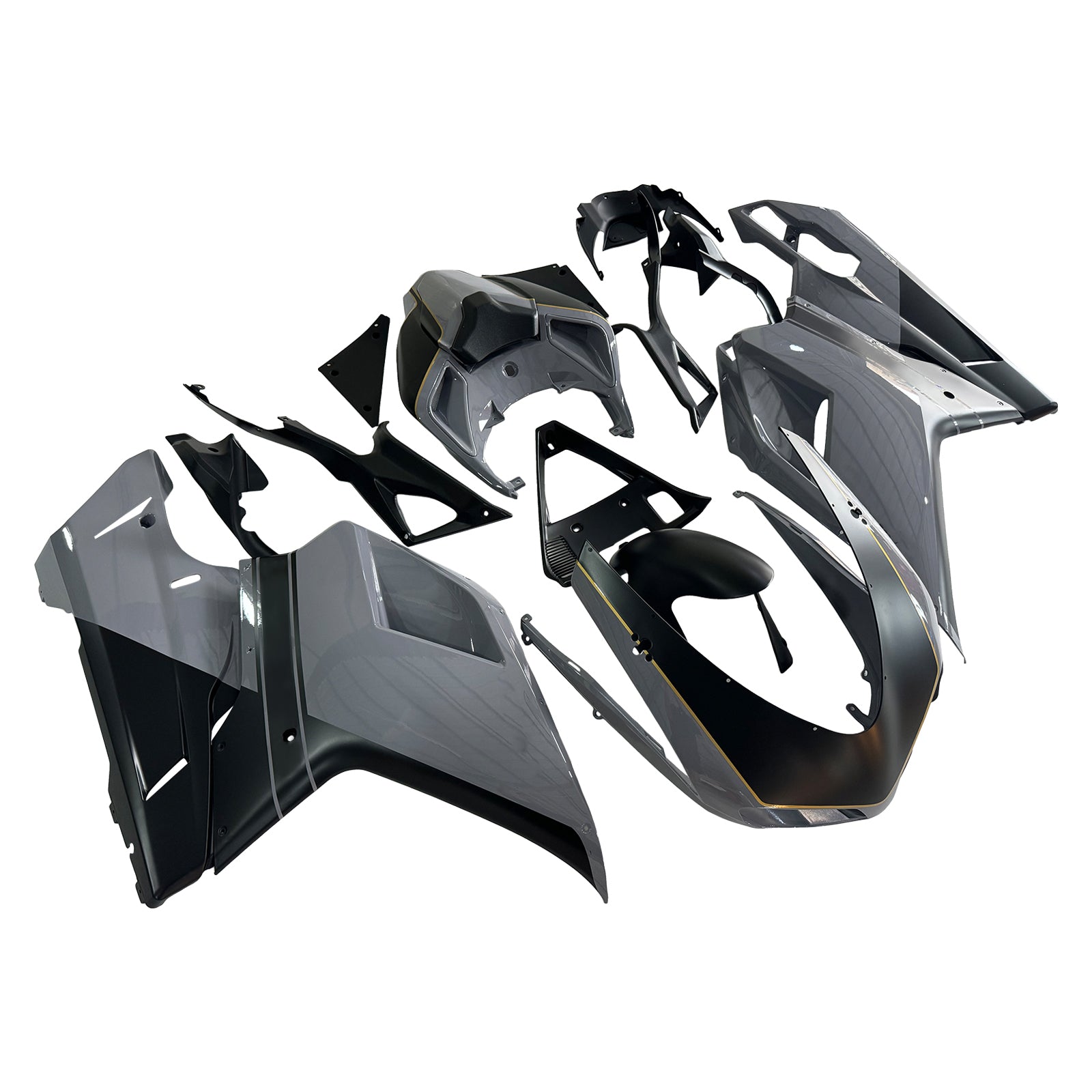 Fairing Kit Bodywork ABS fit For Ducati 1098 1198 848 2007-2011