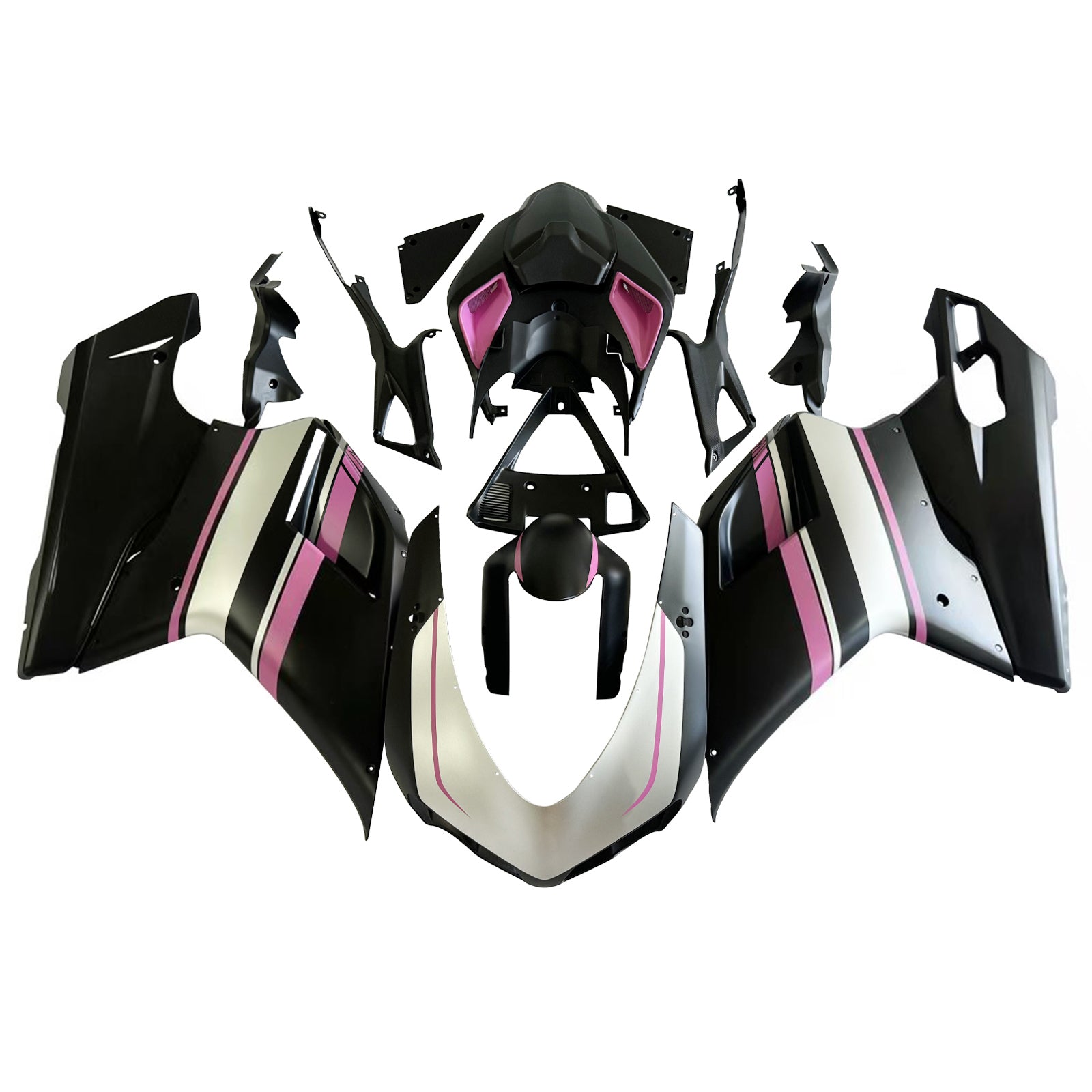 Fairing Kit Bodywork ABS fit For Ducati 1098 1198 848 2007-2011