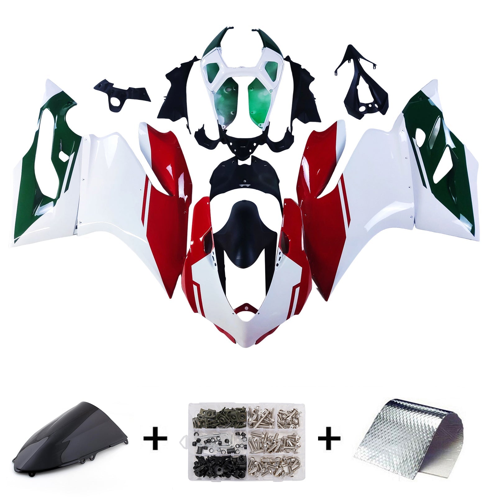 Fairing Kit Bodywork ABS fit For Ducati 1199 899 2012-2014 Generic