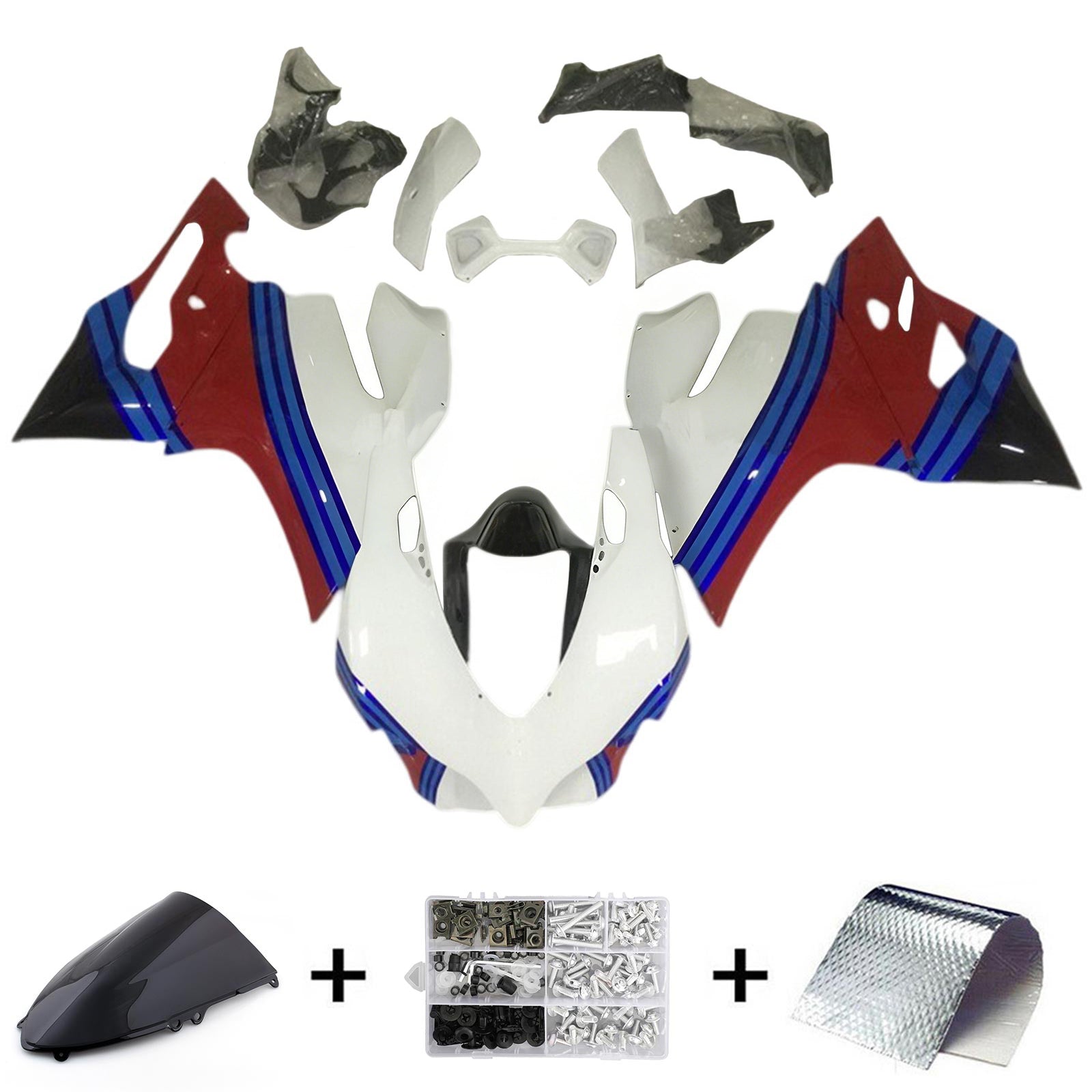 Ducati 1199 899 2012-2015 Fairing Kit Bodywork Plastic ABS