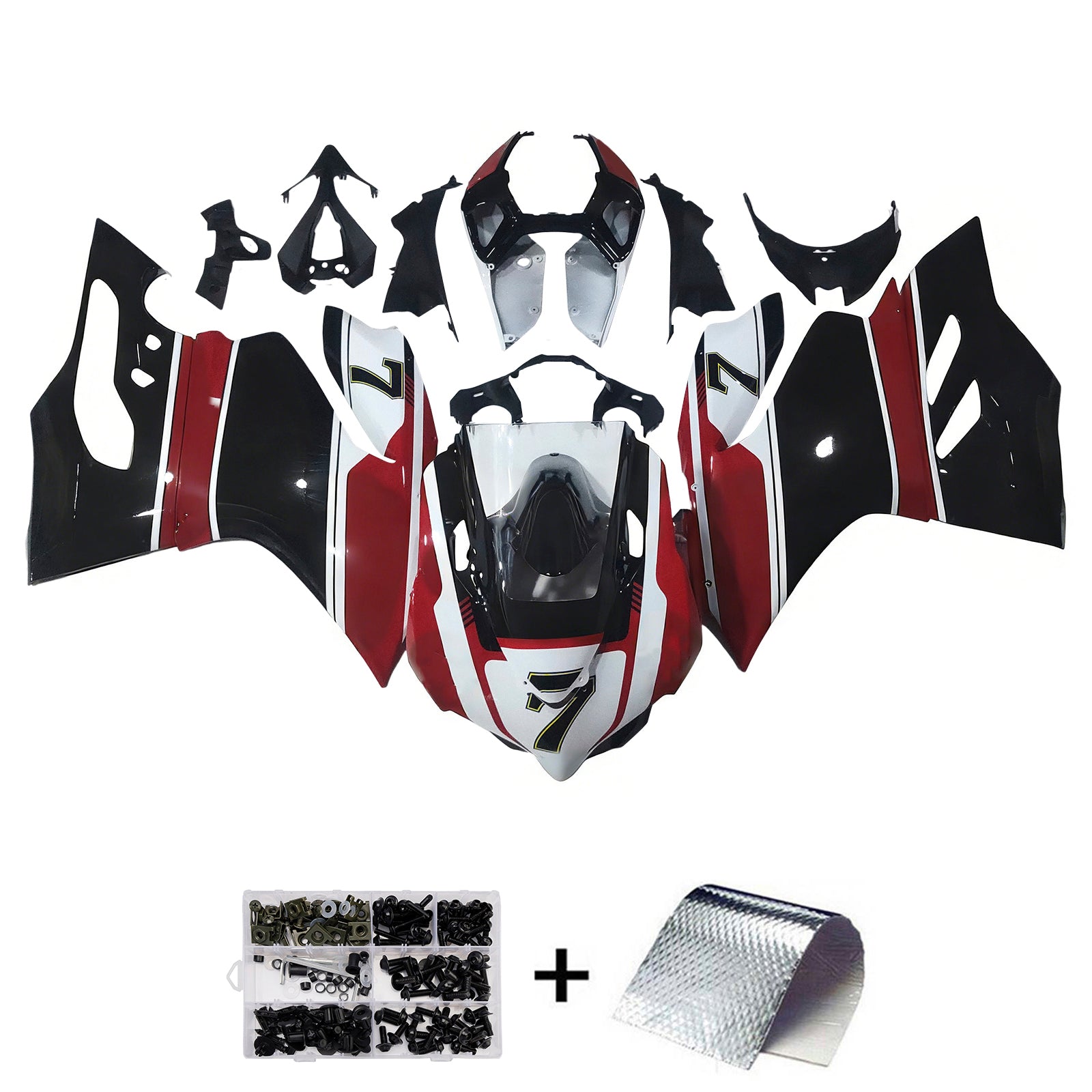 Ducati 1199 899 2012-2015 Fairing Kit Bodywork Plastic ABS