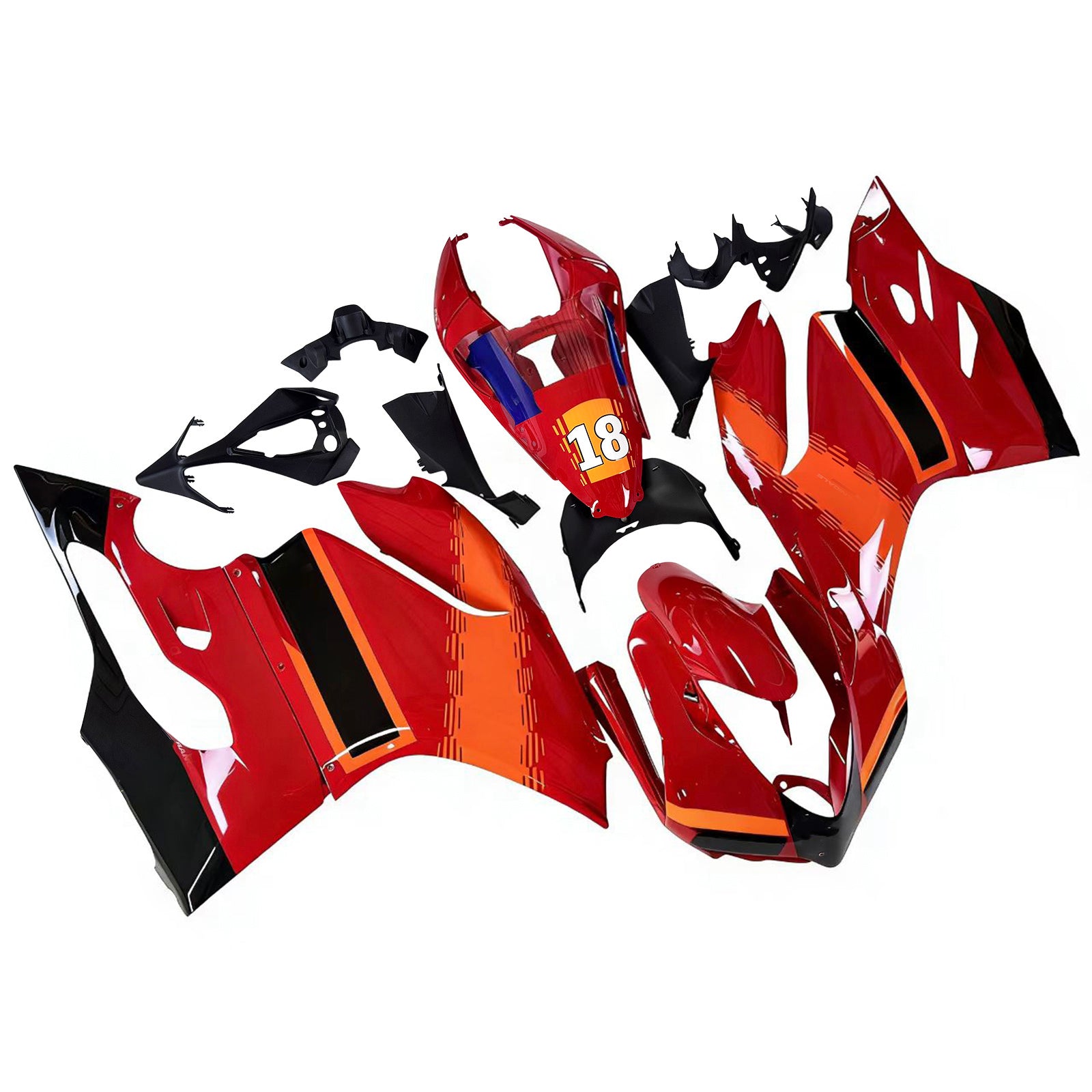 Injection Fairing Kit Bodywork Plastic ABS fit For Ducati 1199 2012-2015