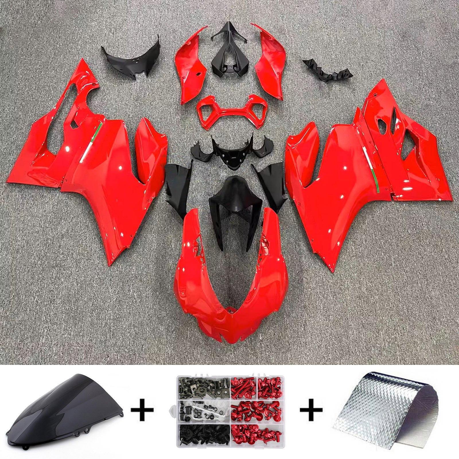 Injection Fairing Kit Bodywork Plastic ABS fit For Ducati 1199 2012-2015
