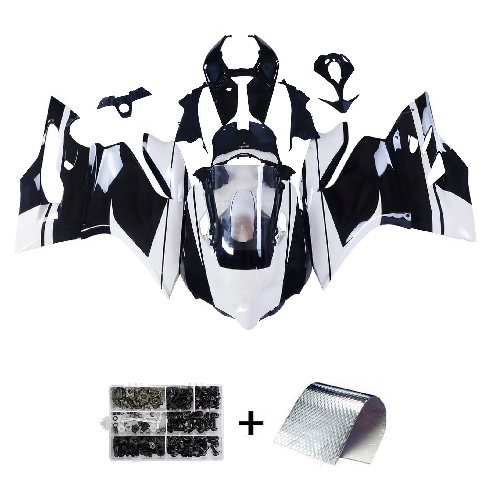 Injection Fairing Kit Bodywork Plastic ABS fit For Ducati 1199 2012-2015