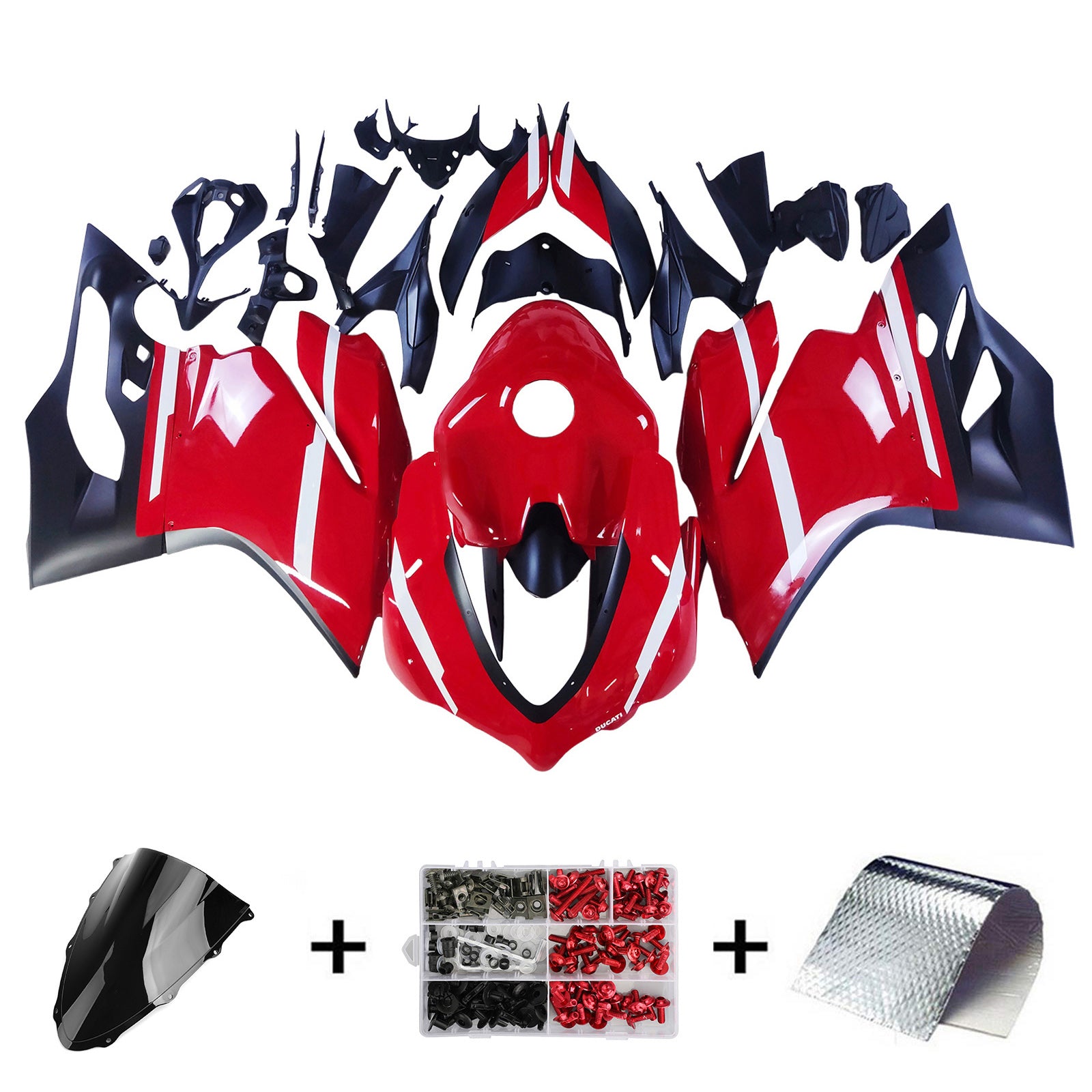 Injection Fairing Kit Bodywork Plastic ABS fit For Ducati 1299 2015-2020