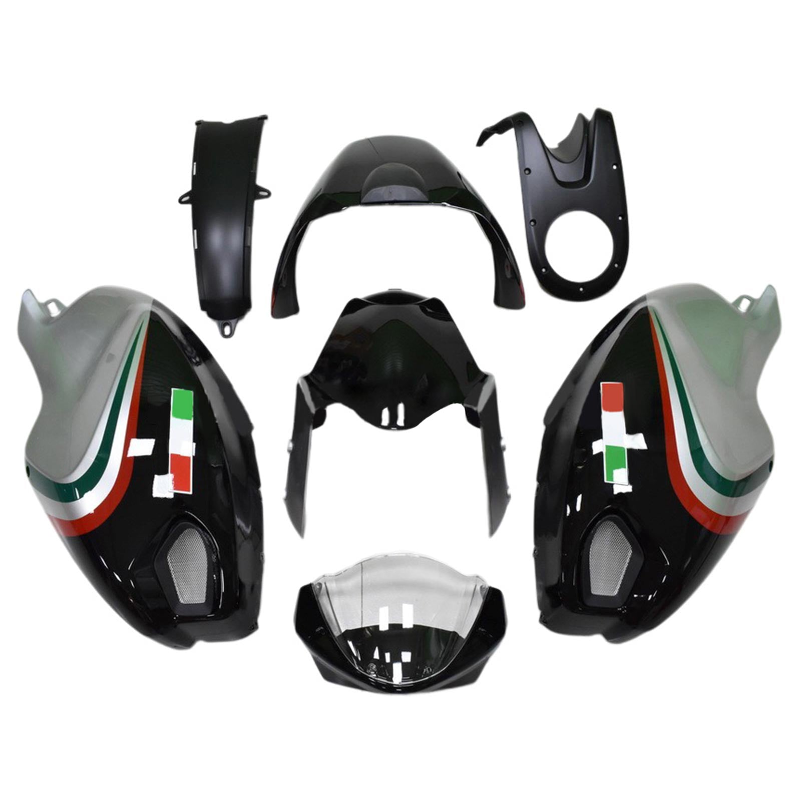 Ducati Monster 696 796 1100 S EVO all years Fairing Kit Bodywork