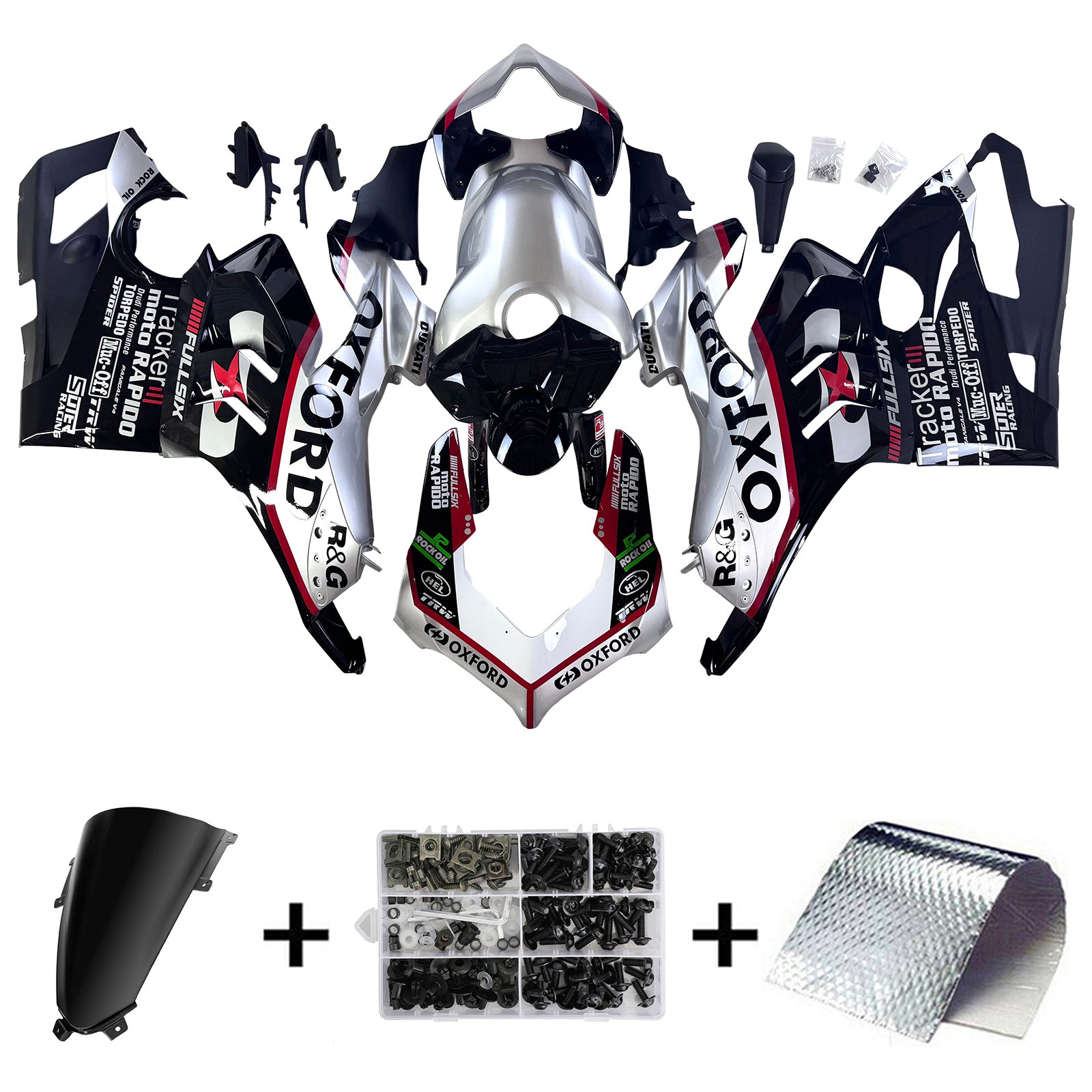Ducati Panigale V4/V4S 20-21 V4SP/V4R 19-22 Fairing Kit Bodywork