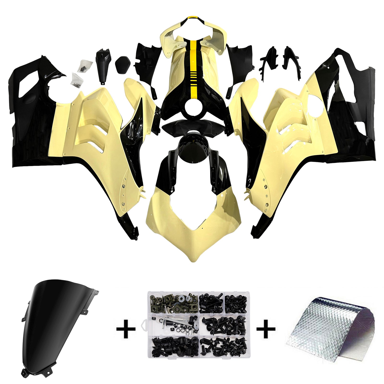 Injection Fairing Kit Bodywork For Ducati Panigale V4 V4S 2020-2021