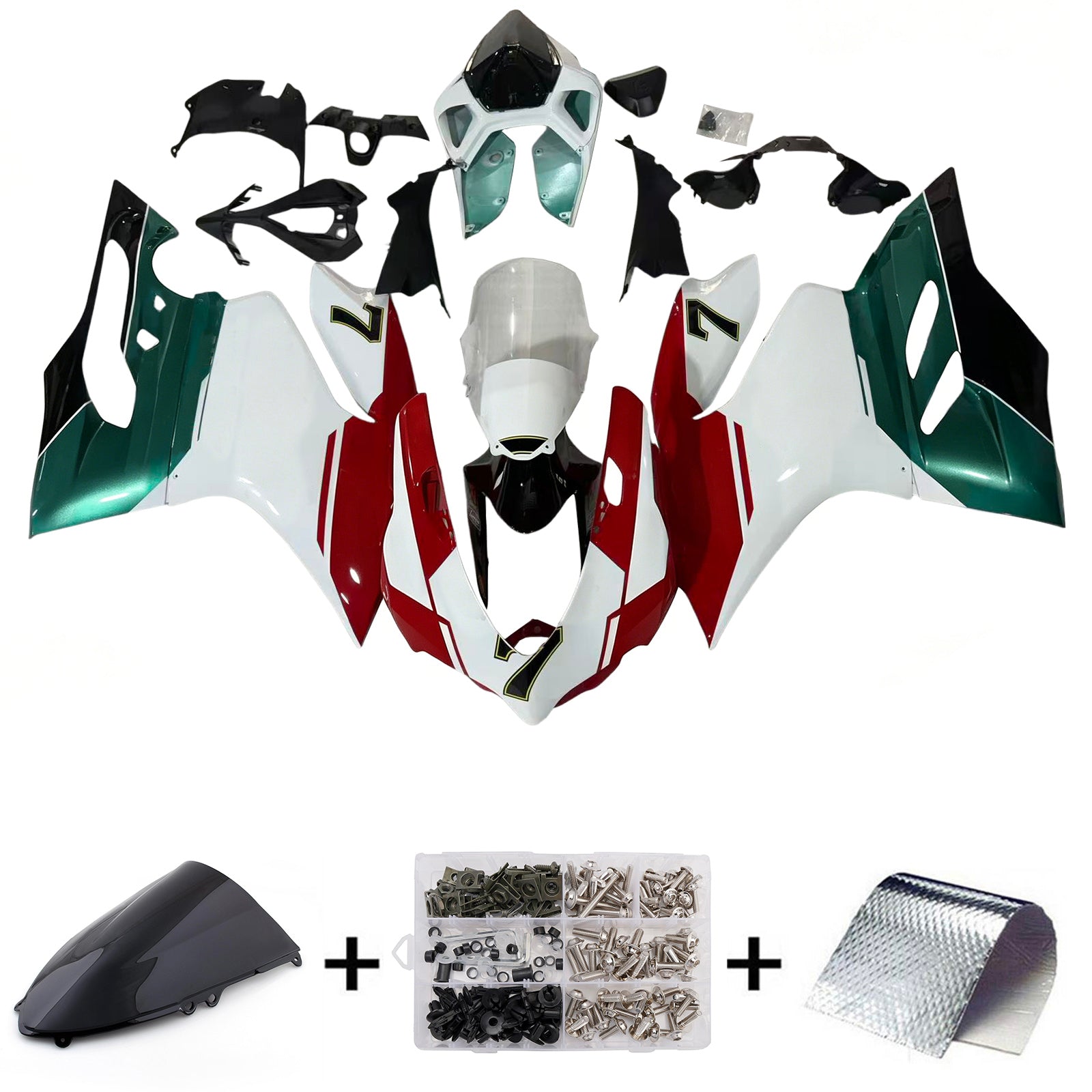 Injection Fairing Kit Bodywork Plastic ABS fit For 2012-2015 Ducati 899