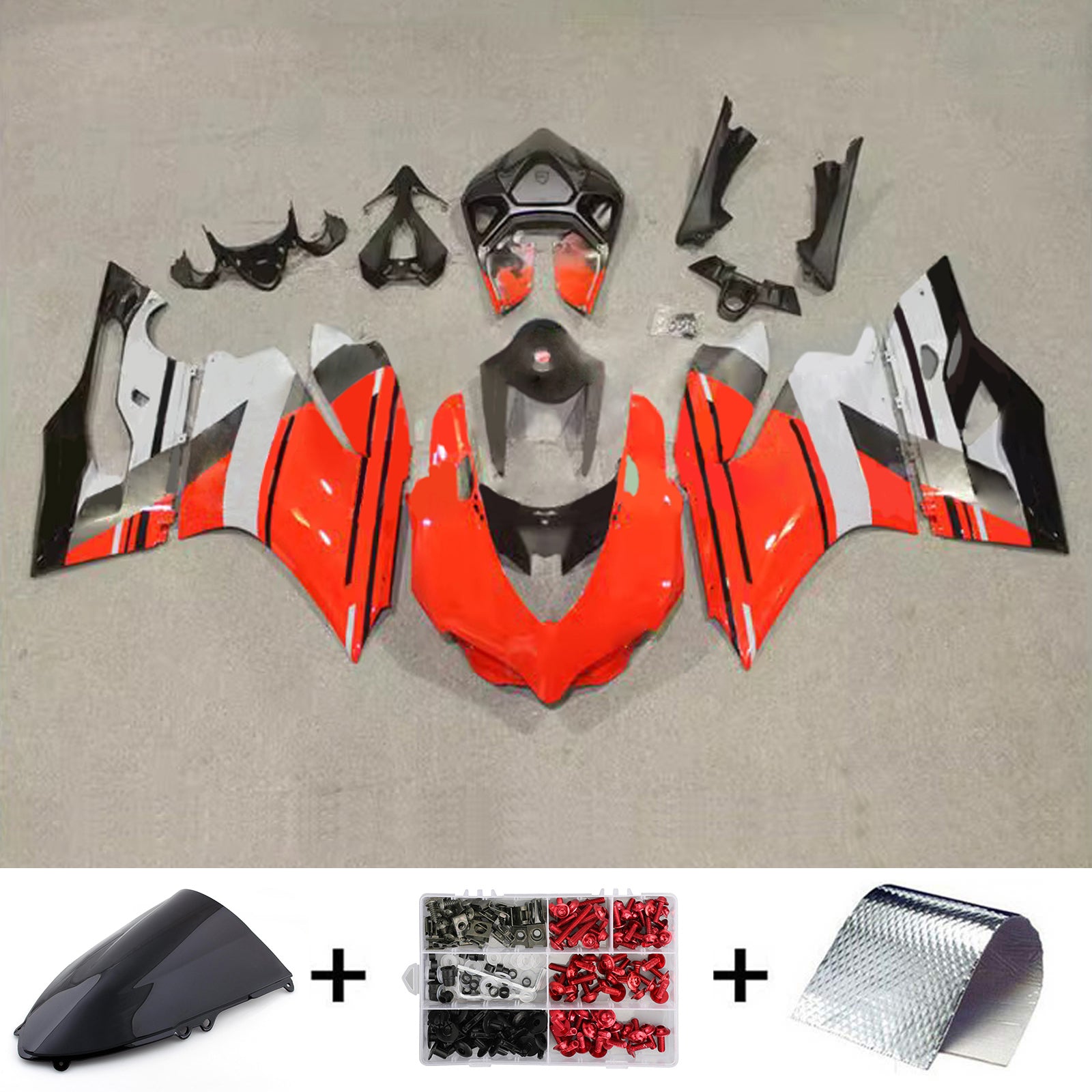 Injection Fairing Kit Bodywork Plastic ABS fit For Ducati 899 2012-2015