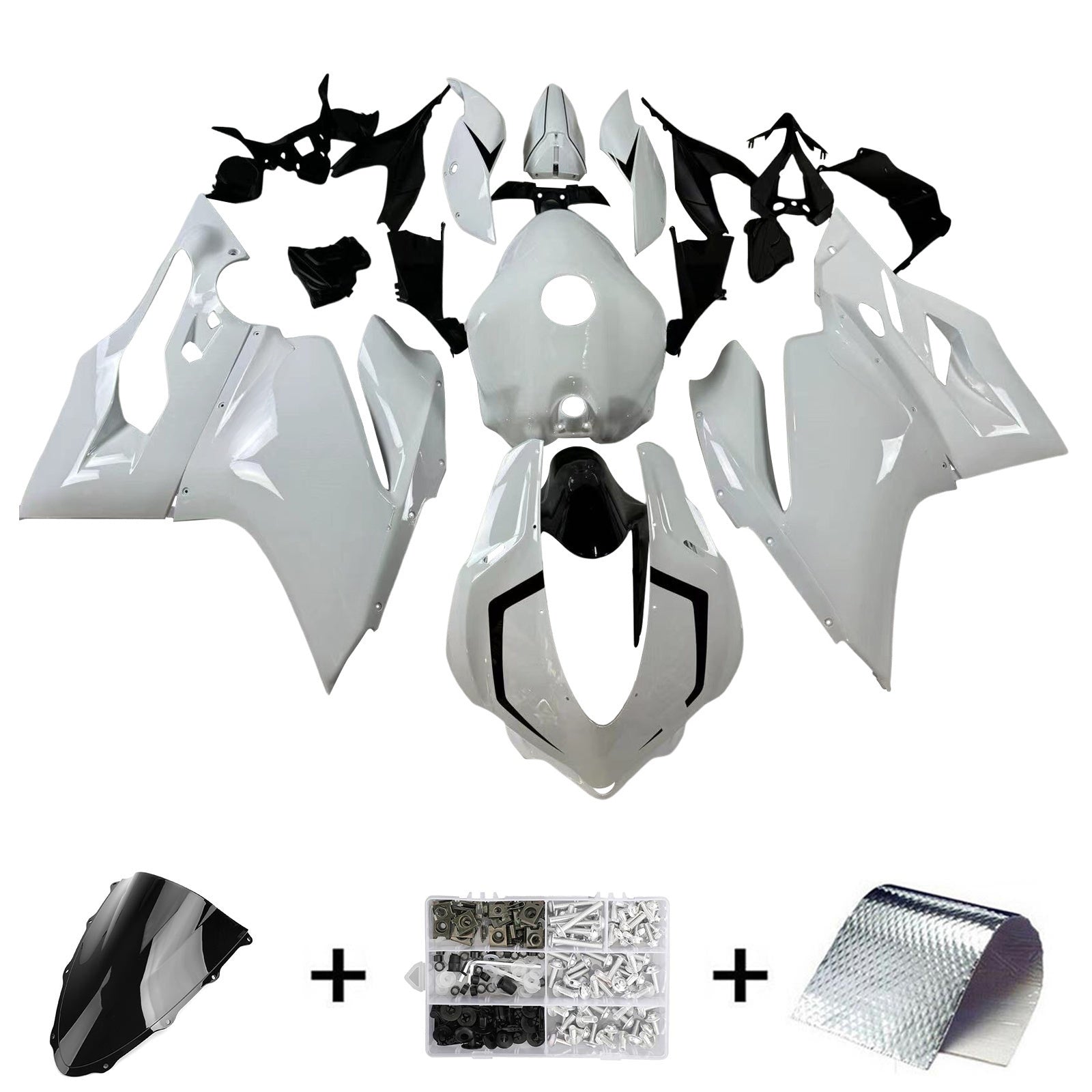 Injection Fairing Kit Bodywork Plastic ABS fit For Ducati 959 2015-2020