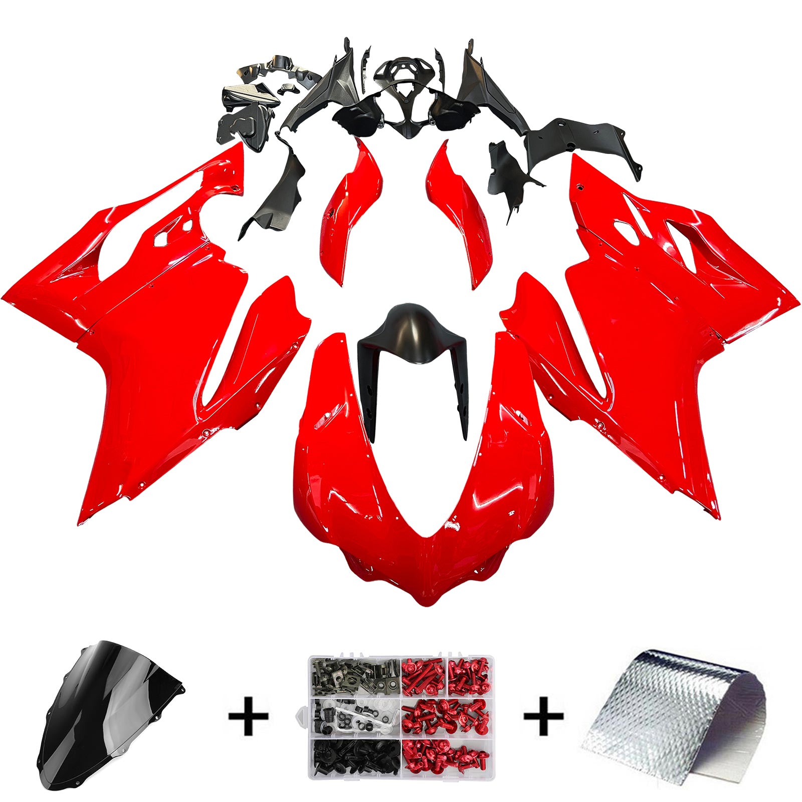 Injection Fairing Kit Bodywork Plastic ABS fit For Ducati 959 2015-2020