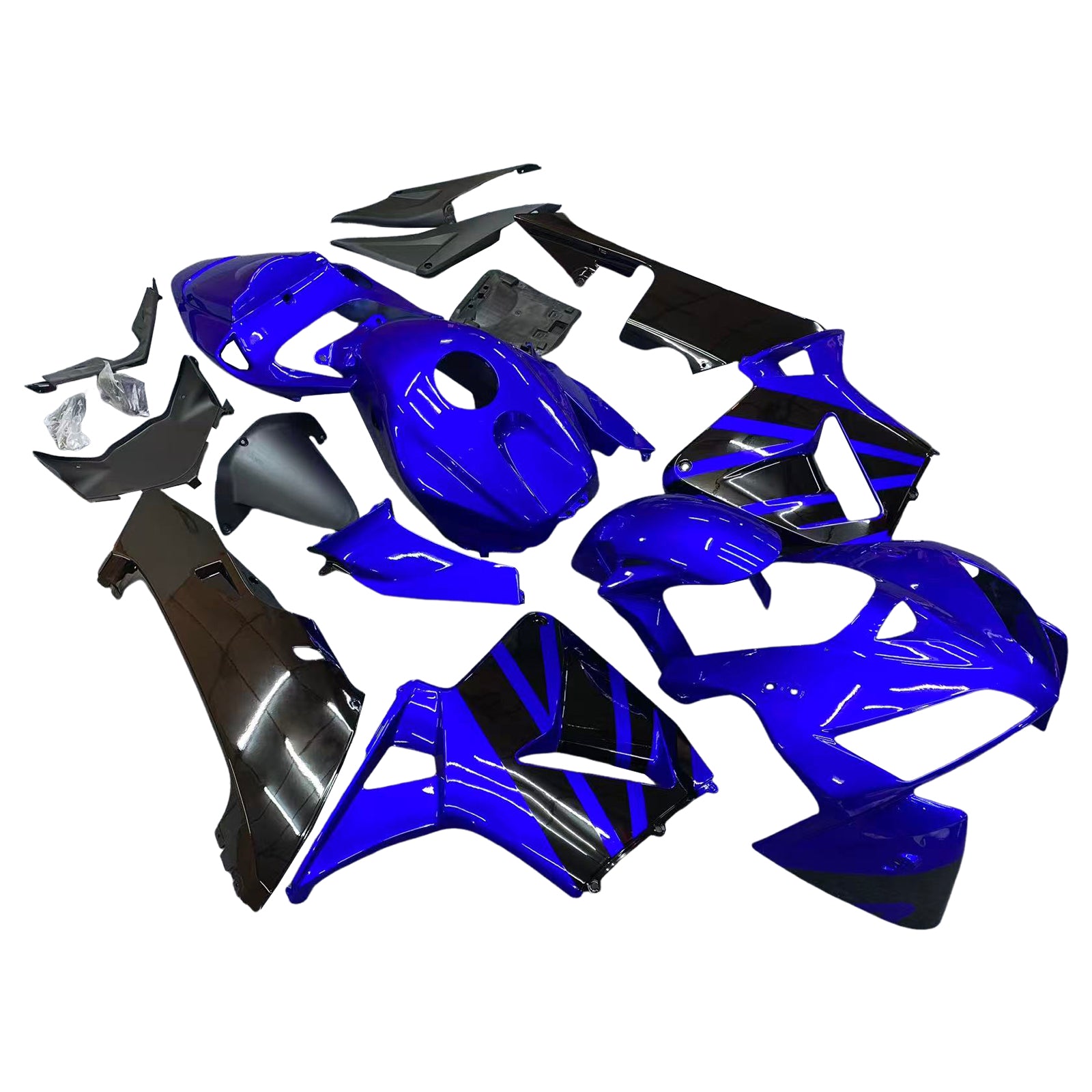 Fairing Kit Bodywork ABS Mold Injection for 2005 2006 Honda CBR600RR Blue Black
