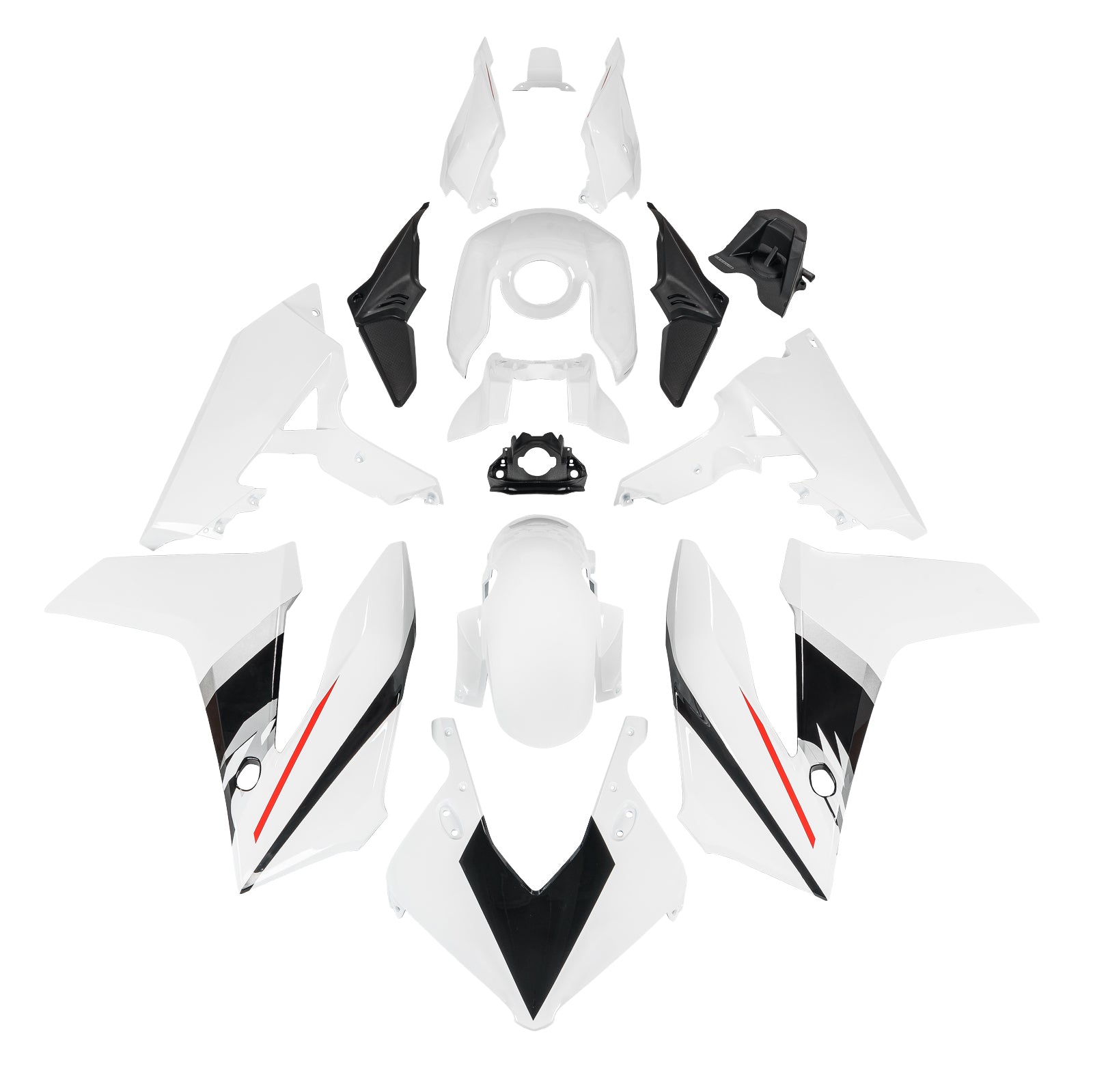 Injection ABS Plastic Bodywork Fairing Kit for Honda CBR650R 2024-2025