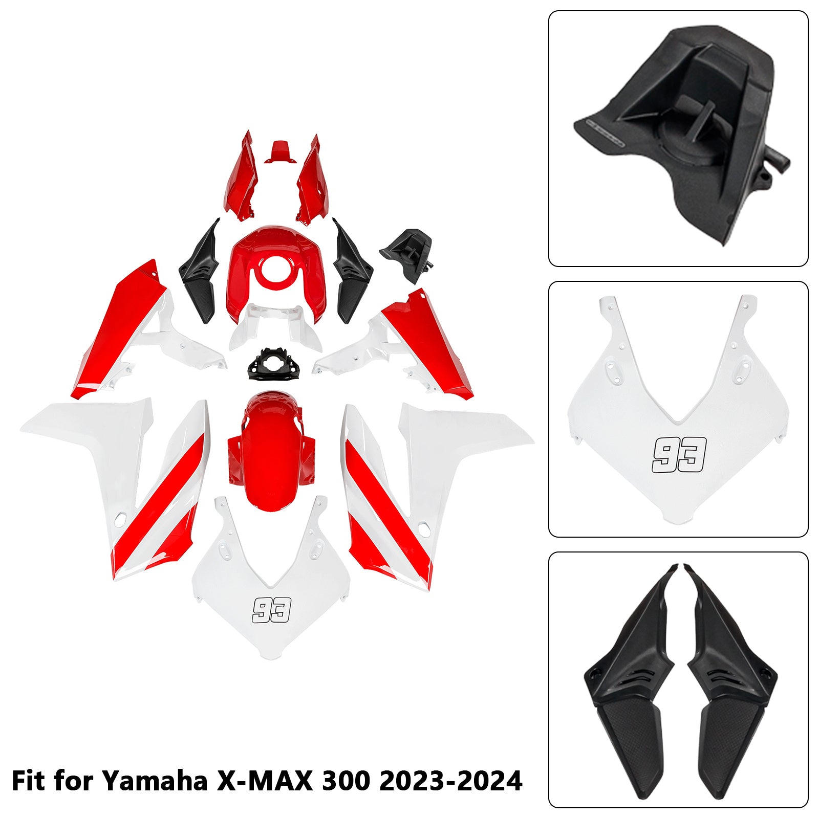 Injection ABS Plastic Bodywork Fairing Kit for Honda CBR650R 2024-2025 02#