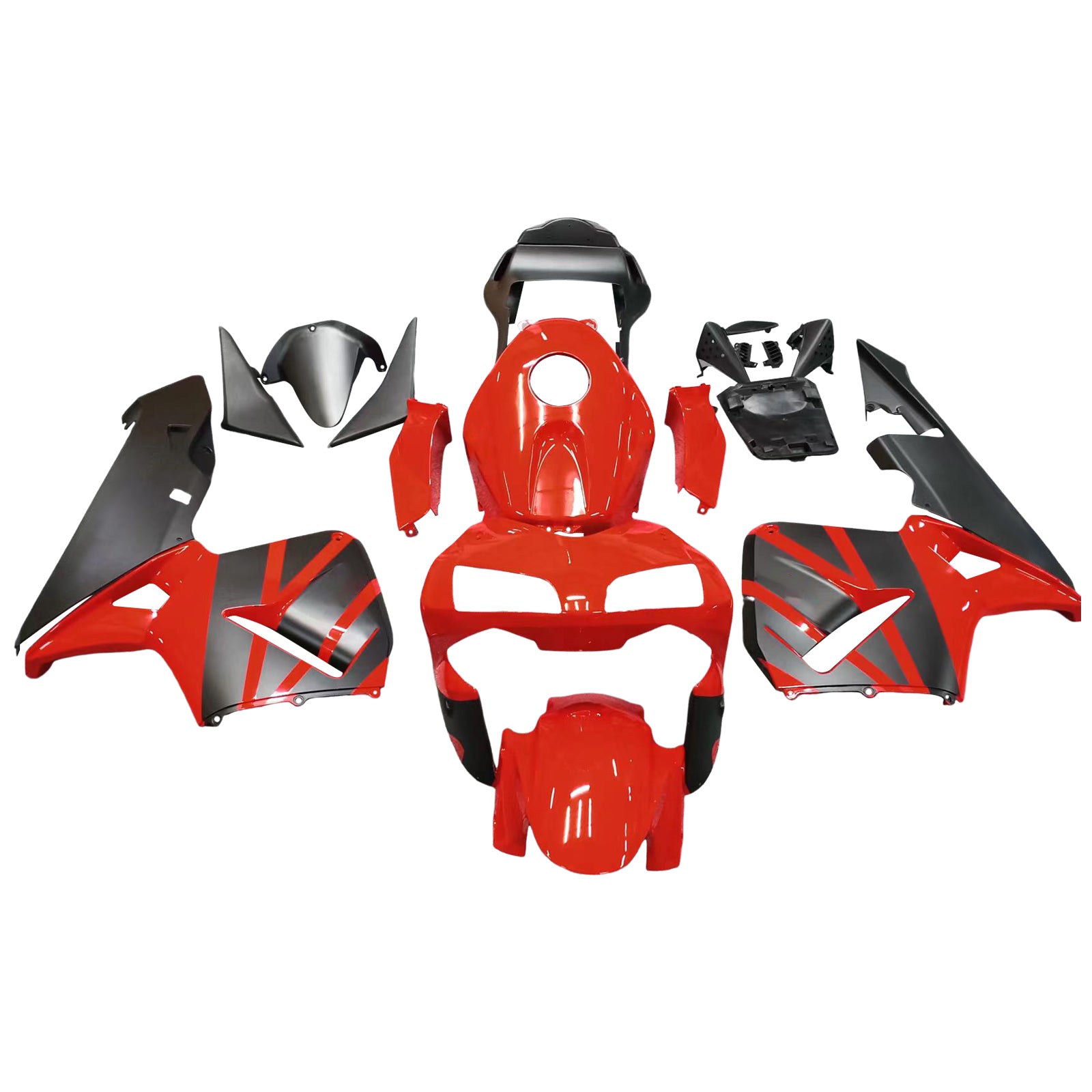 Fairings 2003-2004 Honda CBR 600 RR Red & Black Honda Generic