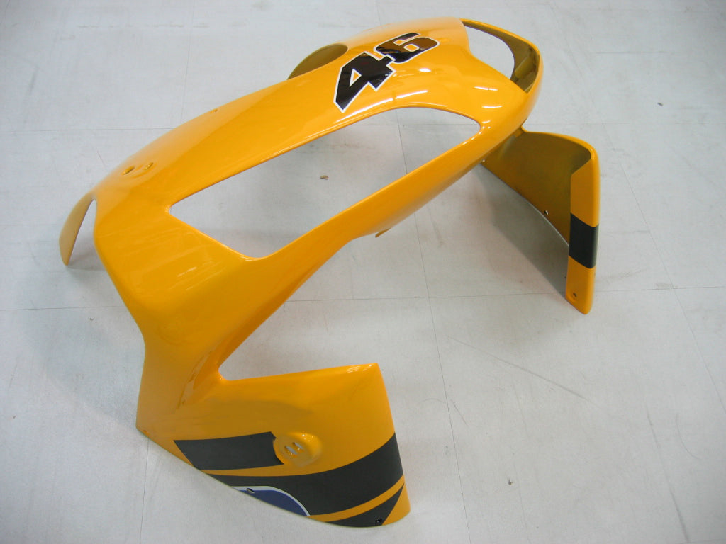 Fairings 2003-2004 Honda CBR 600 RR Yellow & Blue No.46 N. Azzurro Generic