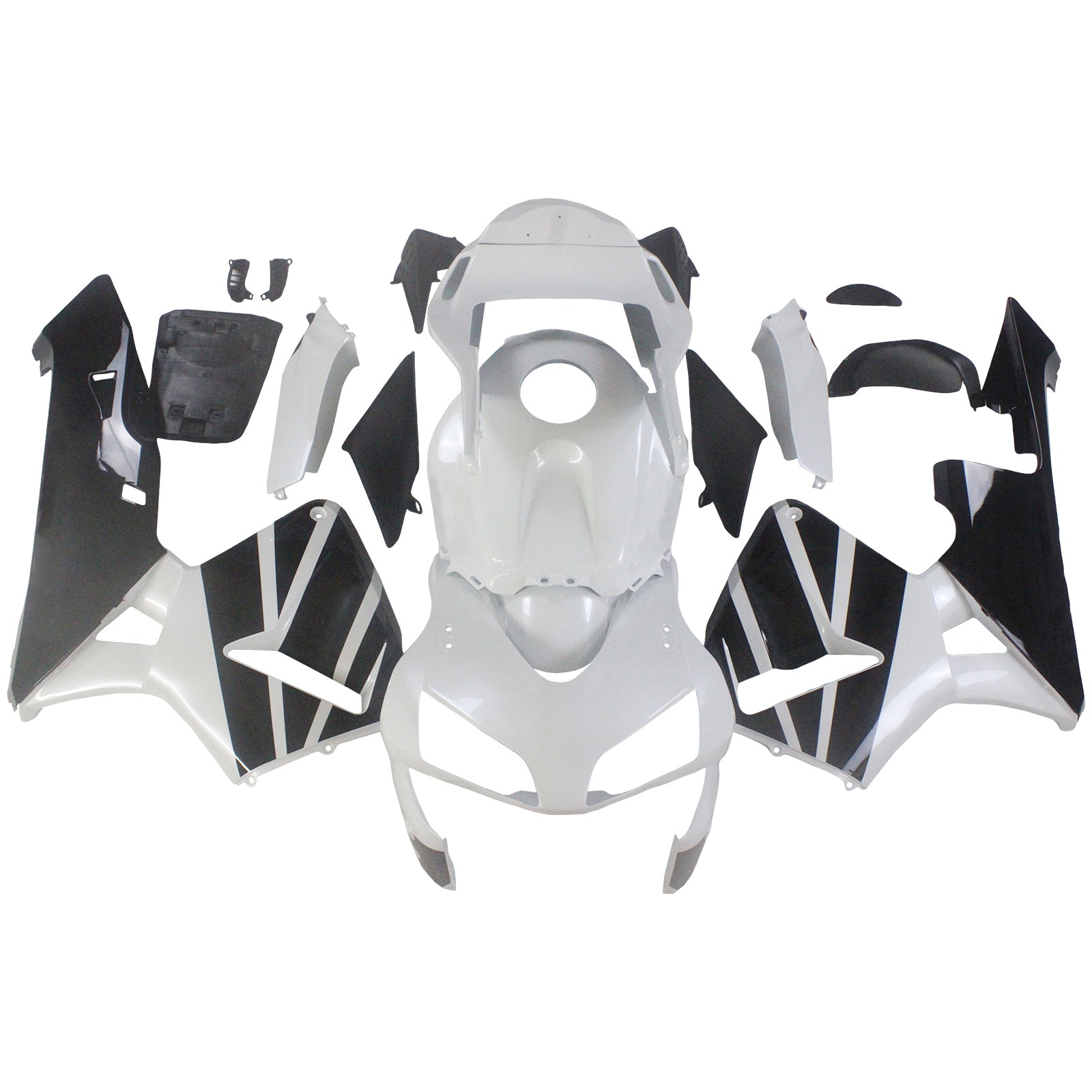 Fairings 2003-2004 Honda CBR 600 RR White & Black Honda Generic