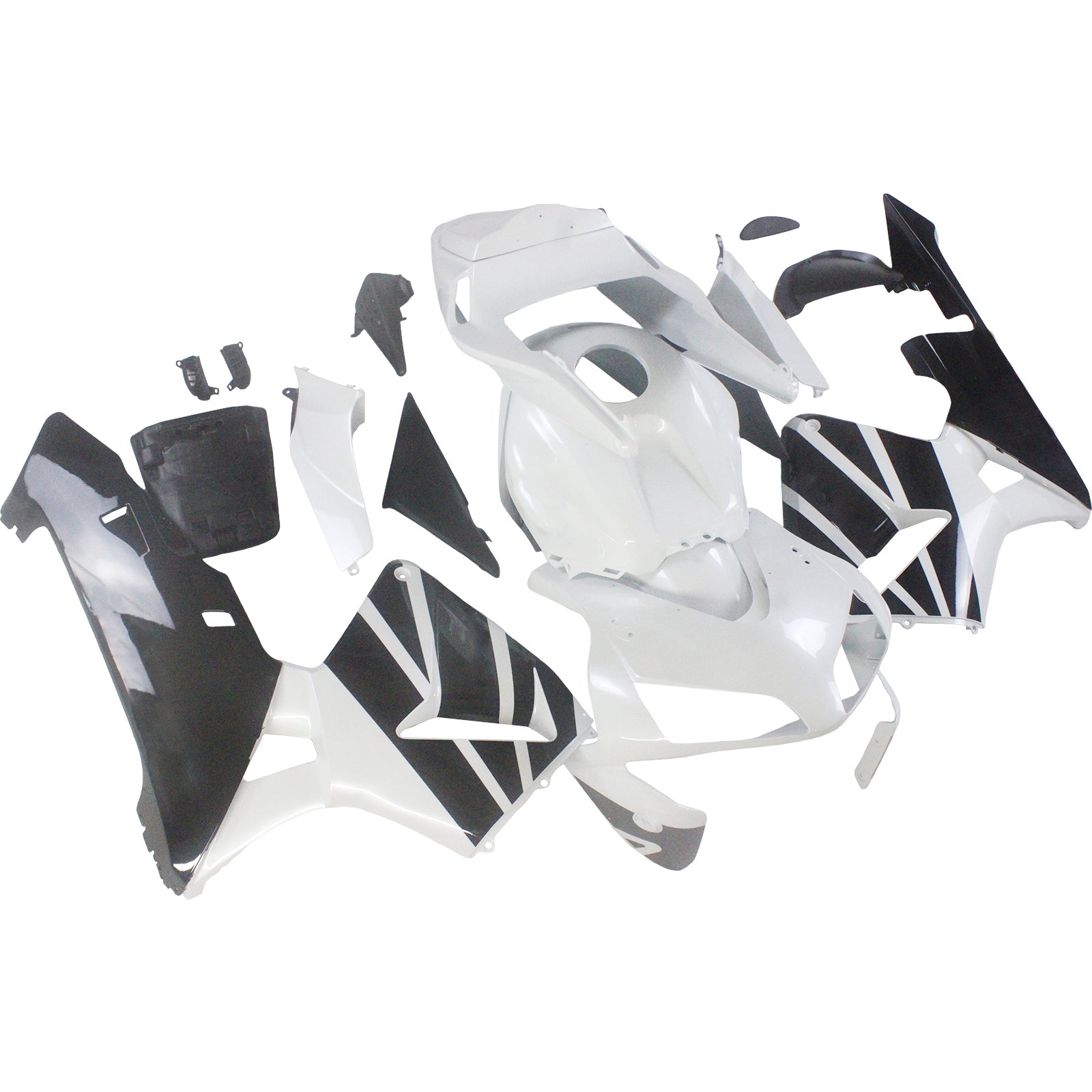Fairings 2003-2004 Honda CBR 600 RR White & Black Honda Generic