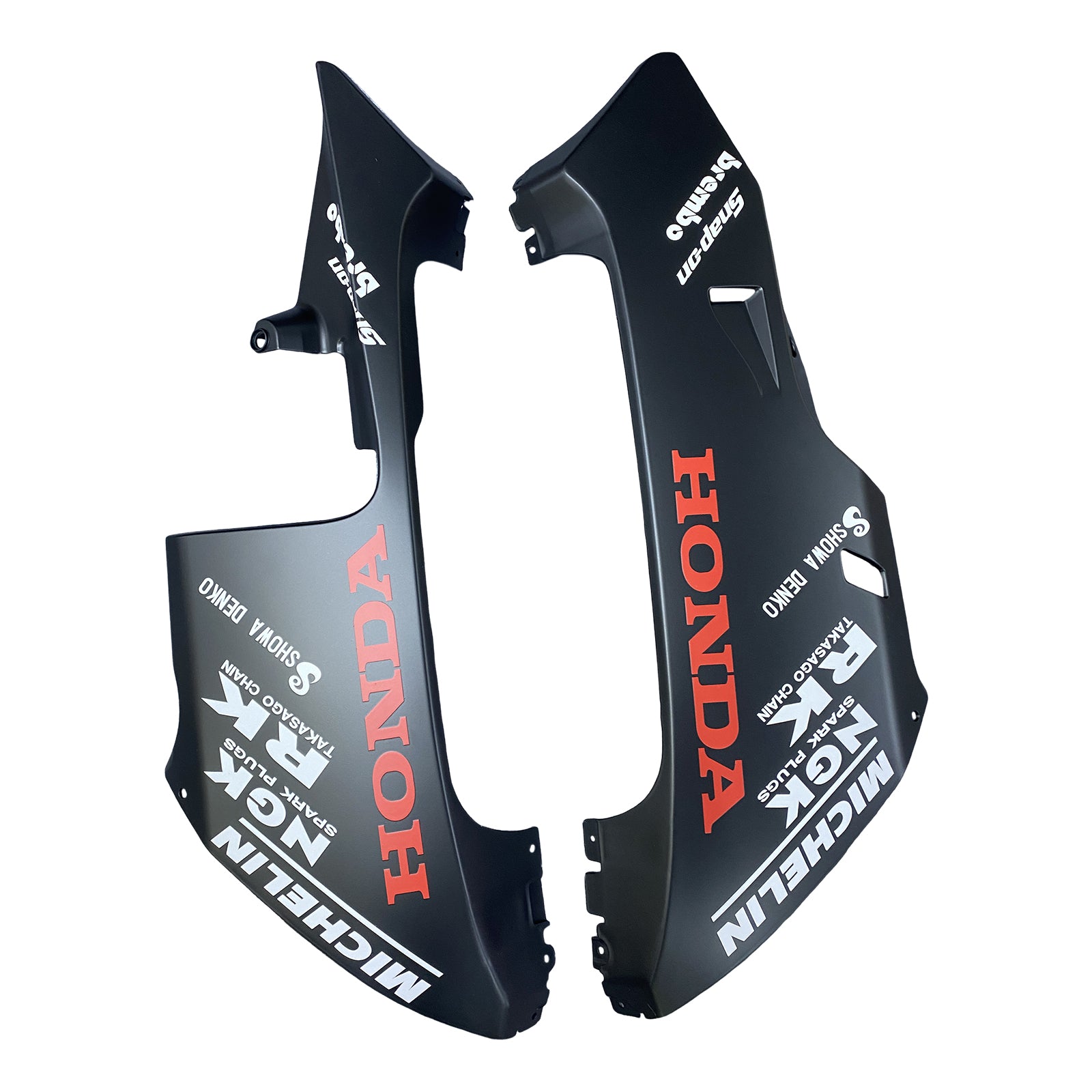 Fairings 2003-2004 Honda CBR 600 RR Black Matte Valentino Rossi Moto Generic