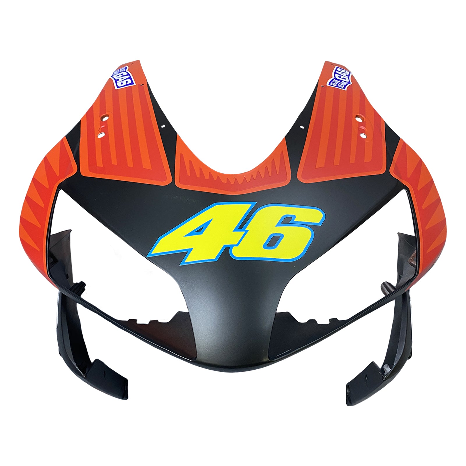 Fairings 2003-2004 Honda CBR 600 RR Black Matte Valentino Rossi Moto Generic