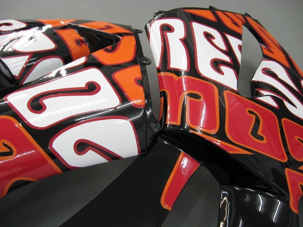 페어링 2003-2004 혼다 CBR 600 RR 옐로우 블랙 발렌티노 로시 레프솔 모토 제네릭