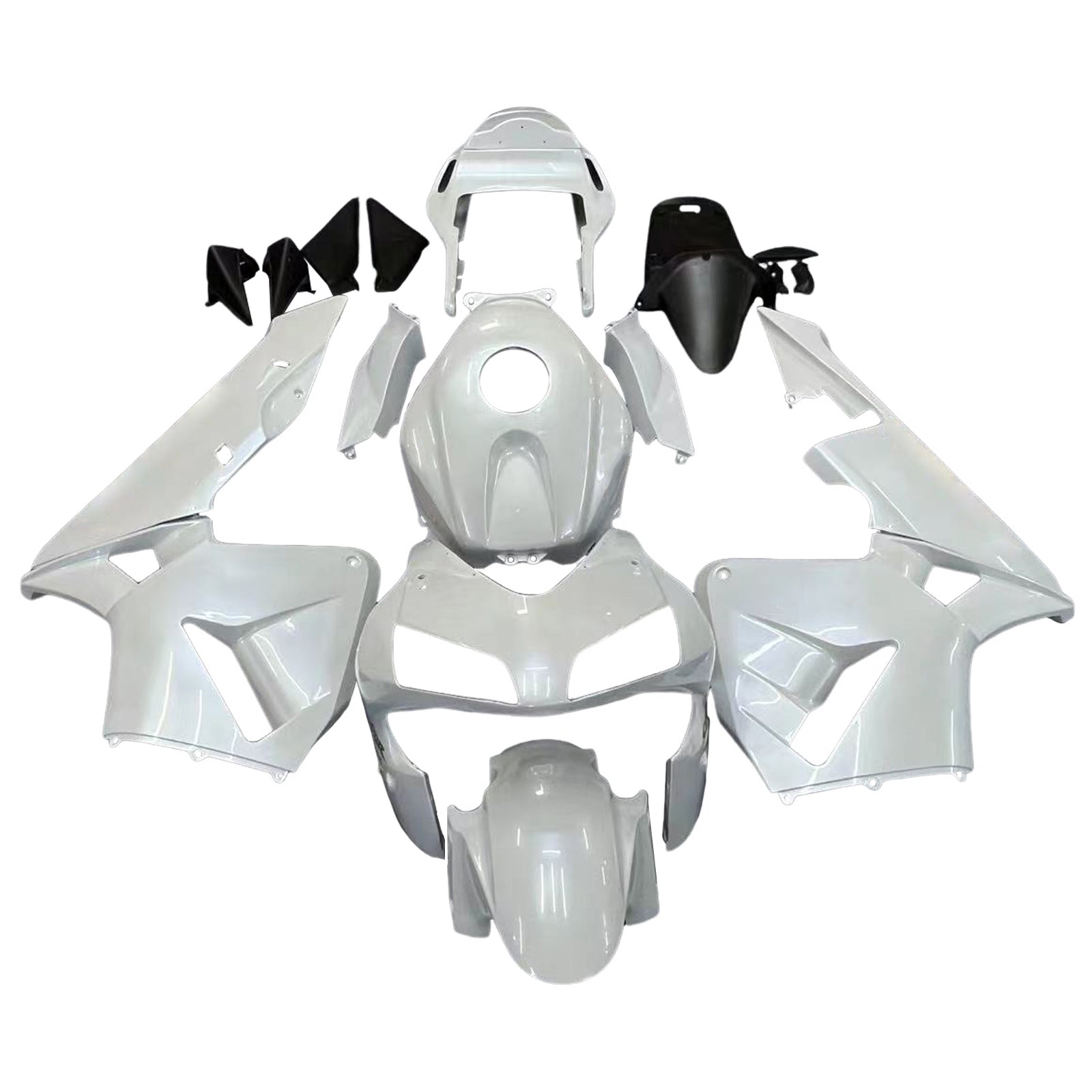 Fairings 2003-2004 Honda CBR 600 RR Metallic White Honda Generic