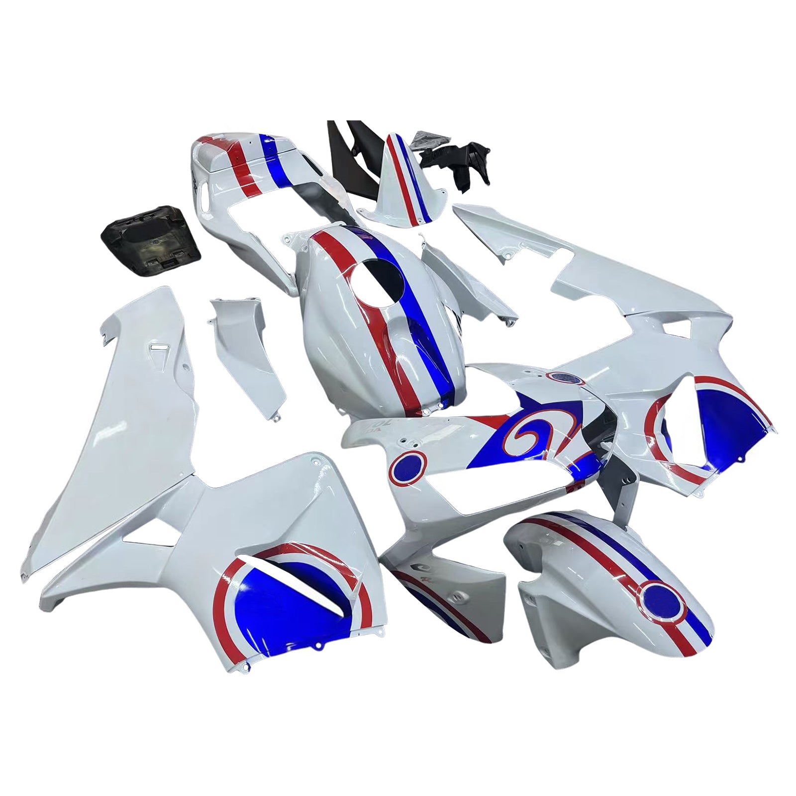 Fairings 2003-2004 Honda CBR 600 RR No.2 White Repsol Generic