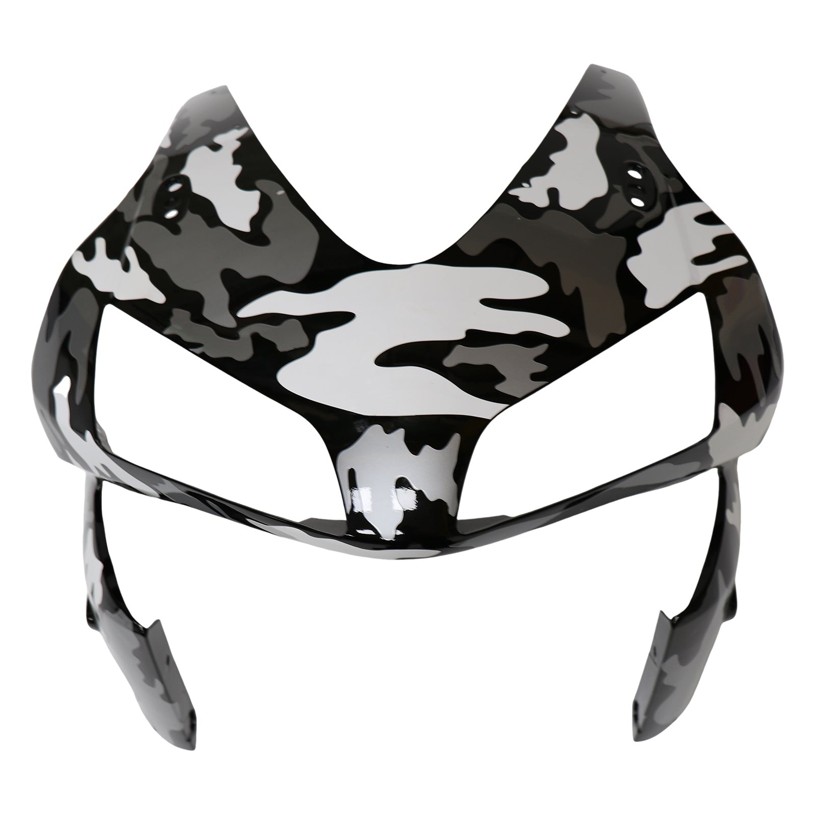 Fairings 2003-2004 Honda CBR 600 RR Blk Wht Silver Camouflage Generic