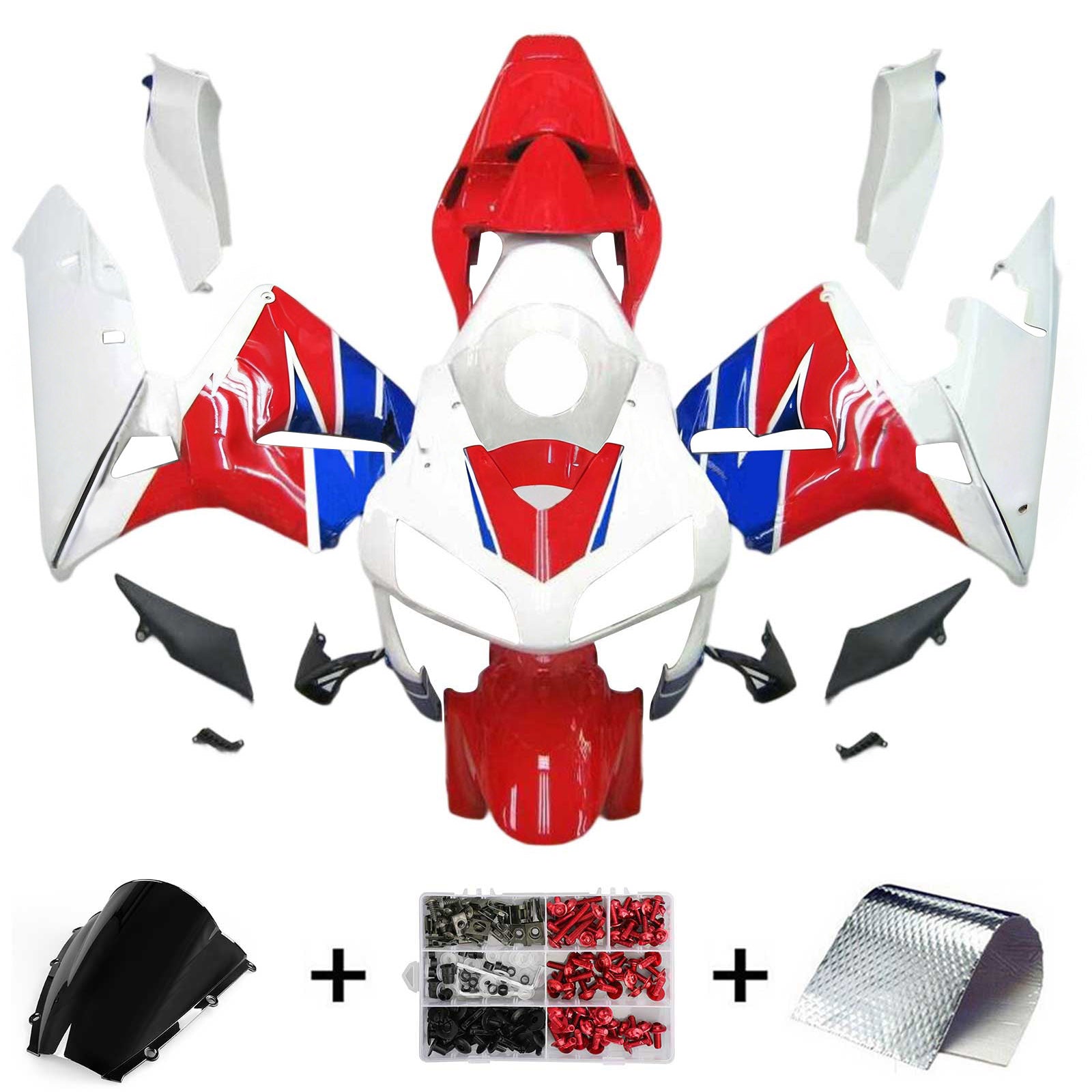 Honda CBR600RR 2003-2004 F5 페어링 키트 차체 플라스틱 복근