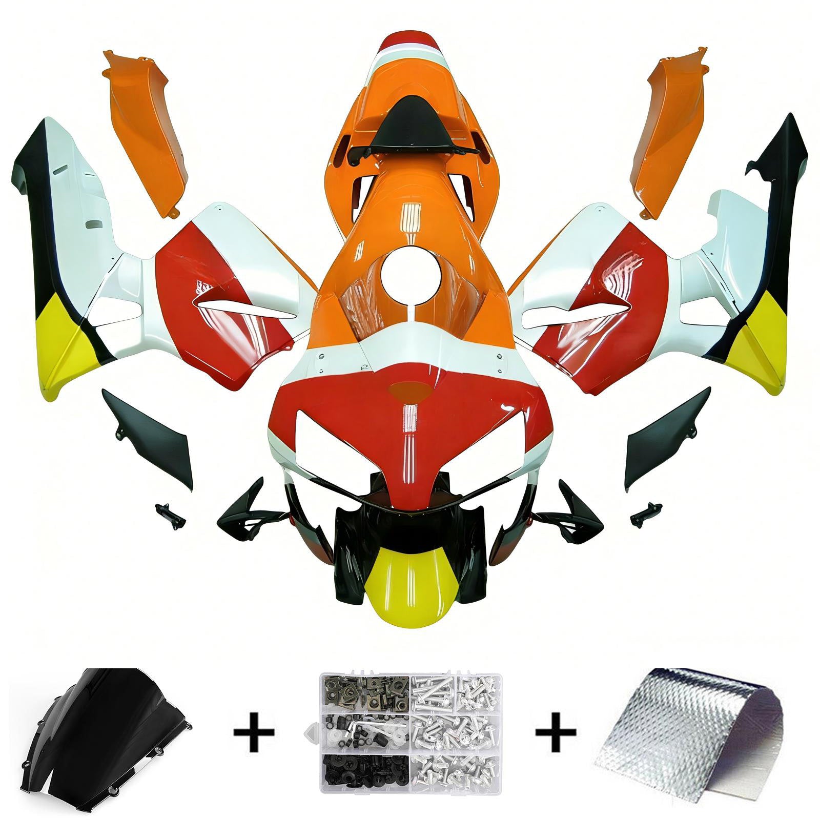Honda CBR600RR 2003-2004 F5 Fairing Kit Bodywork Plastic ABS