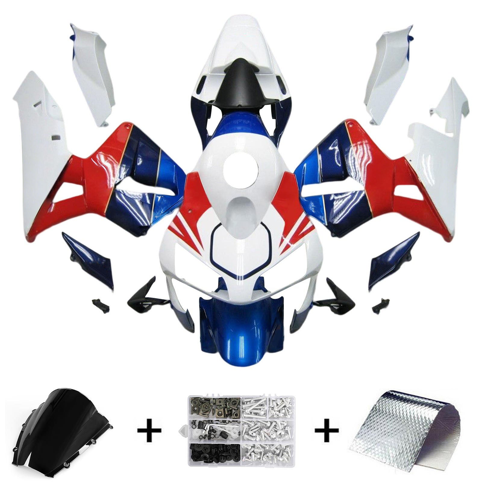 Honda CBR600RR 2003-2004 F5 페어링 키트 차체 플라스틱 복근