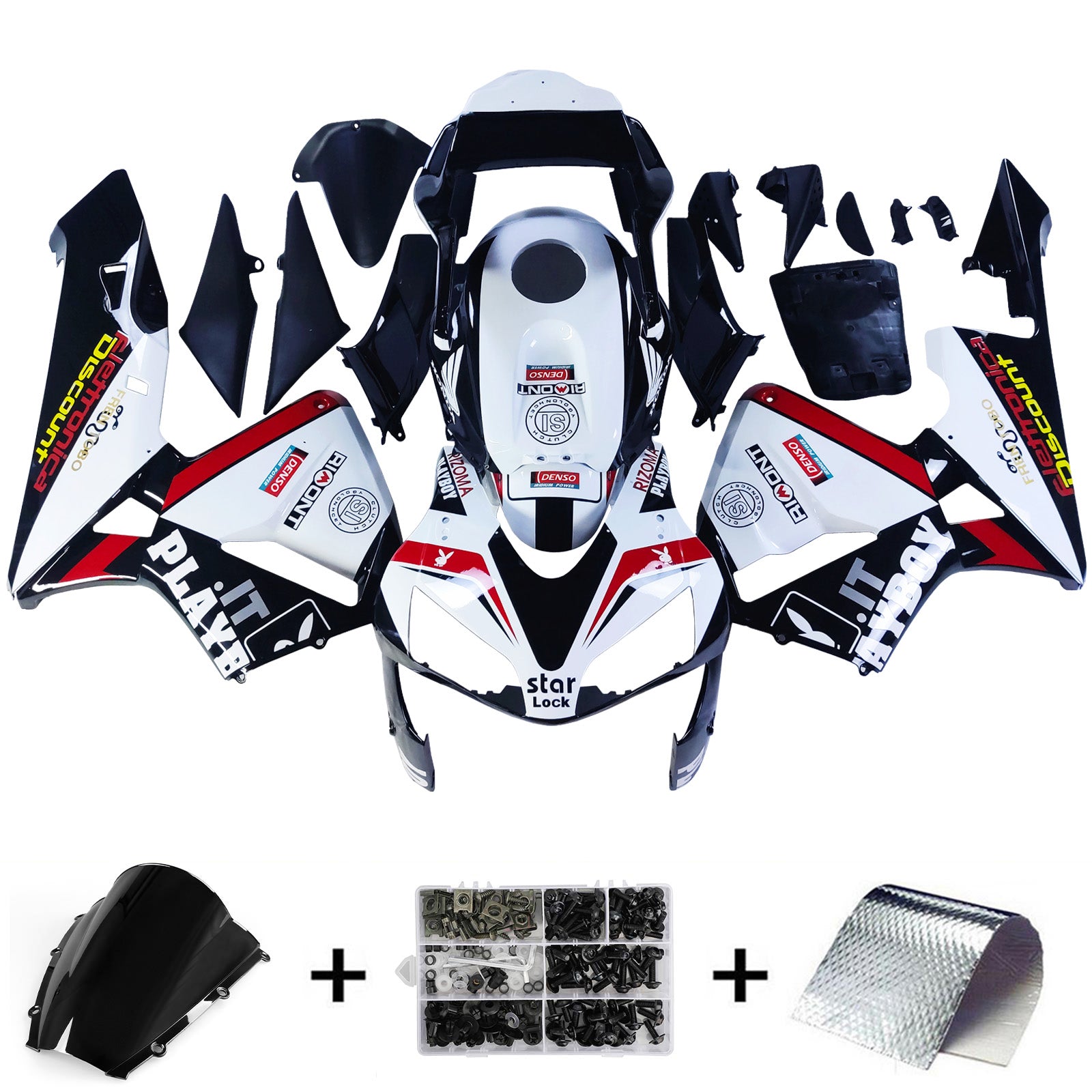 Honda CBR600RR 2003-2004 F5 Fairing Kit Bodywork Plastic ABS