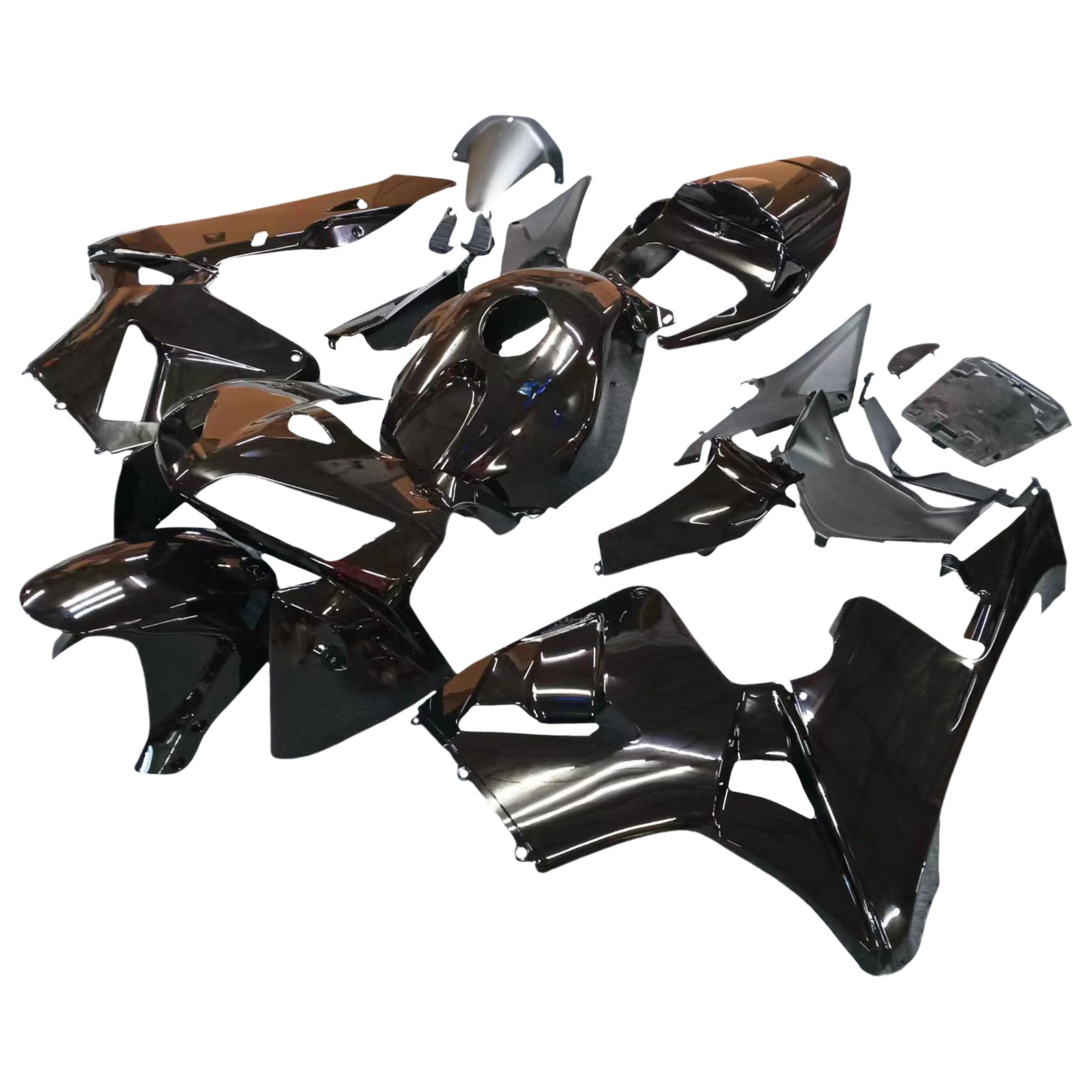 Fairings 2005-2006 Honda CBR 600 RR Black Honda Generic