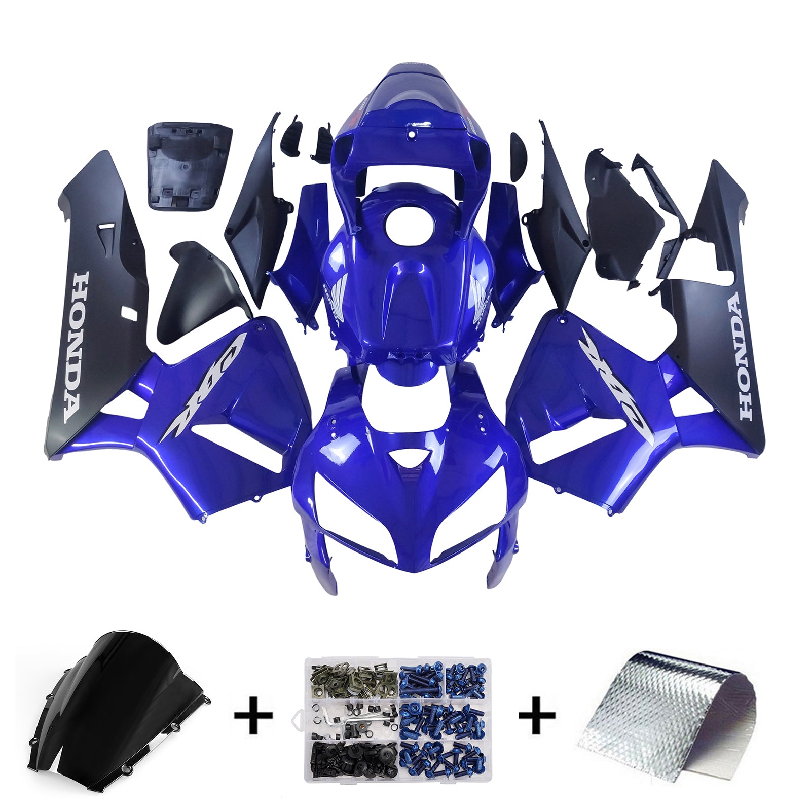 Fairings 2005-2006 Honda CBR 600 RR Blue CBR Generic