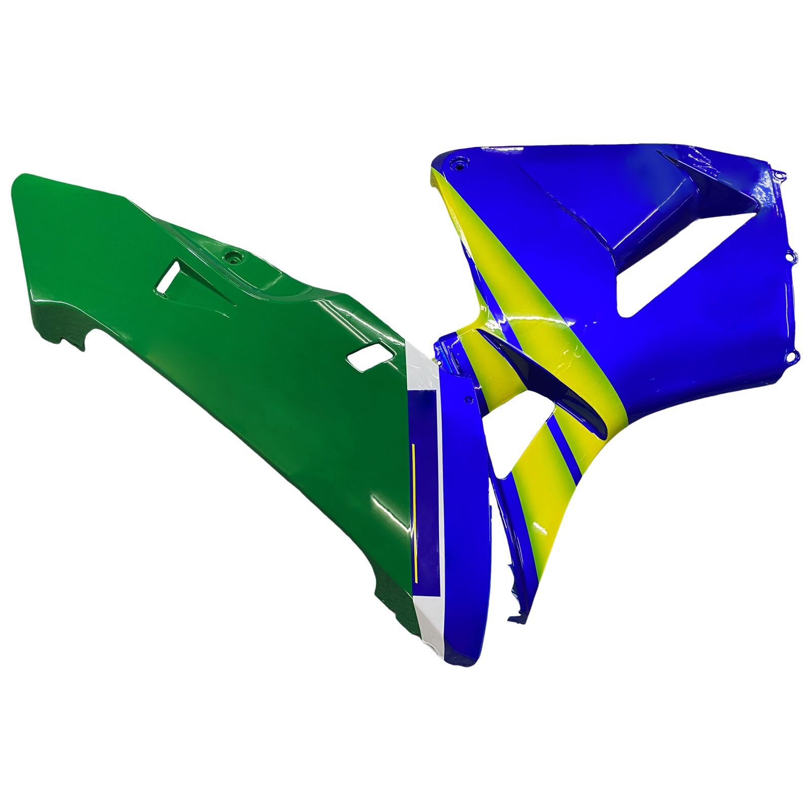 Fairings 2005-2006 Honda CBR 600 RR Blue & Green Movistar Generic