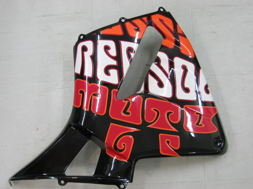 Fairings 2005-2006 Honda CBR 600 RR Yellow Black Valentino Rossi Generic