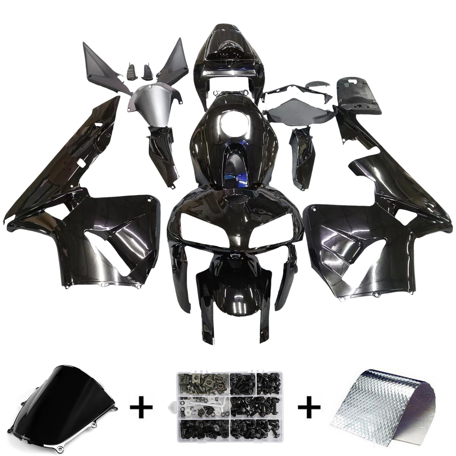 Injection Fairing Kit Bodywork Plastic ABS fit For Honda CBR600RR 2005-2006