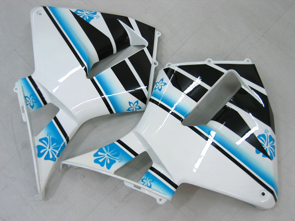 Carenados 2005-2006 Honda CBR 600 RR Multicolor Azzurro Floral Genérico