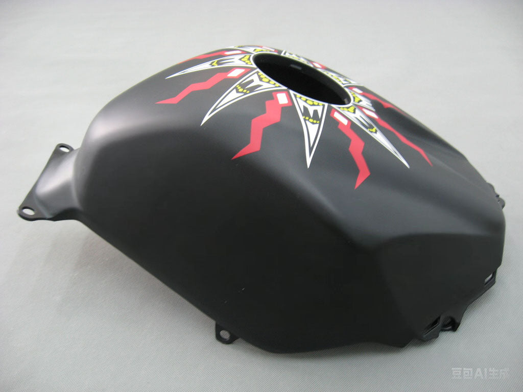 Fairings 2005-2006 Honda CBR 600 RR Black Matte Valentino Rossi Generic