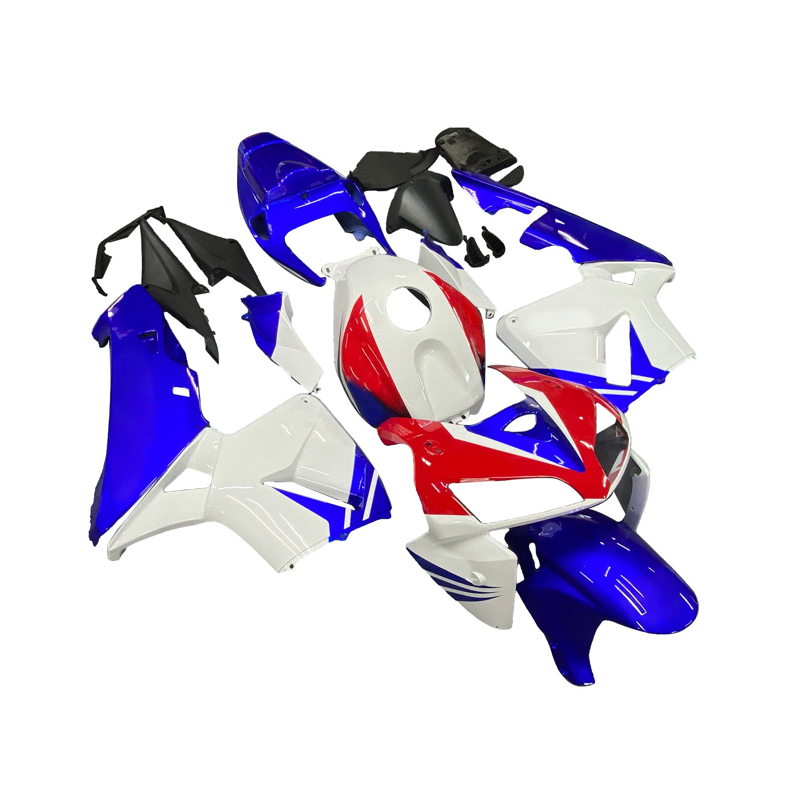 Fairings 2005-2006 Honda CBR 600 RR Red White Blue HRC Generic