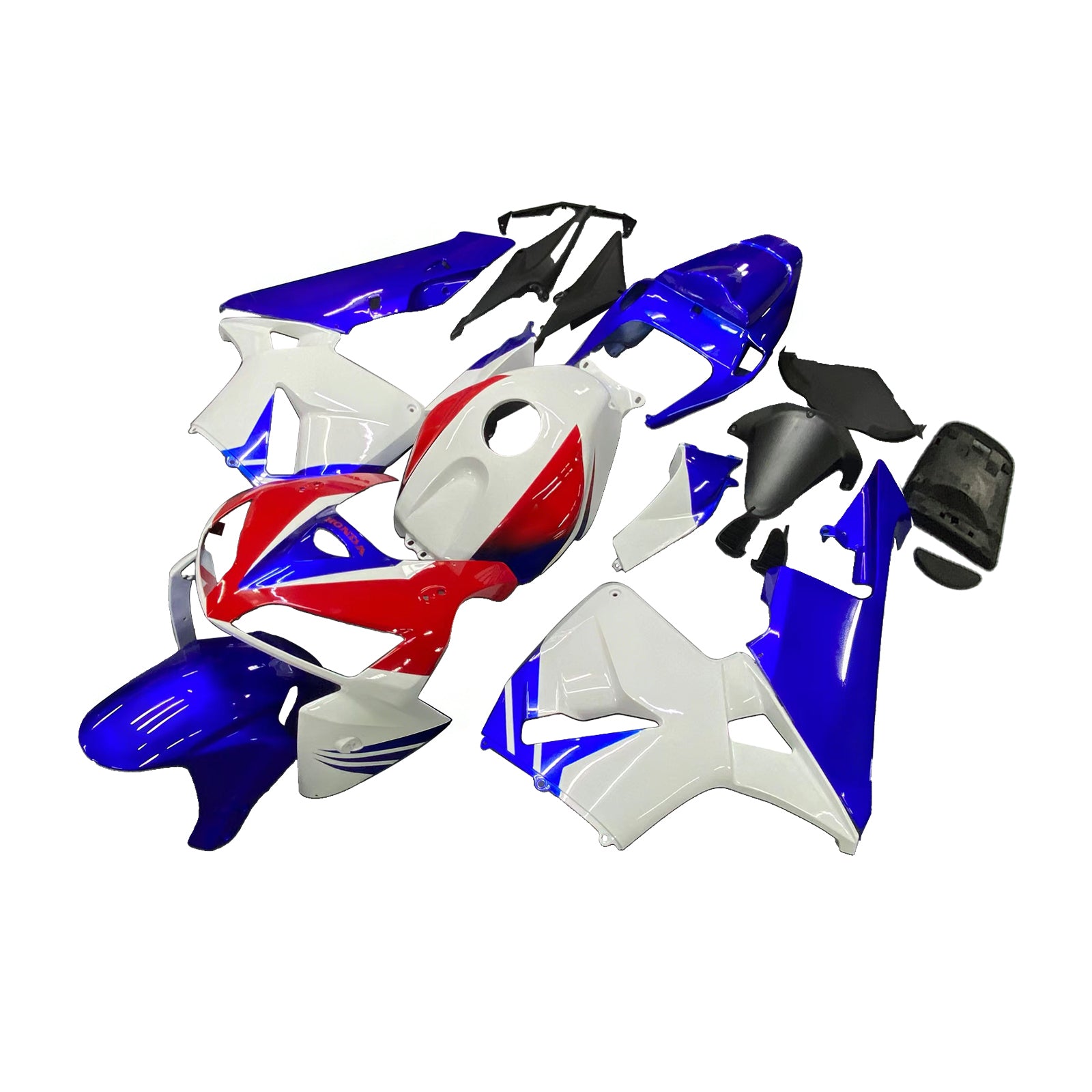 Fairings 2005-2006 Honda CBR 600 RR Red White Blue HRC Generic